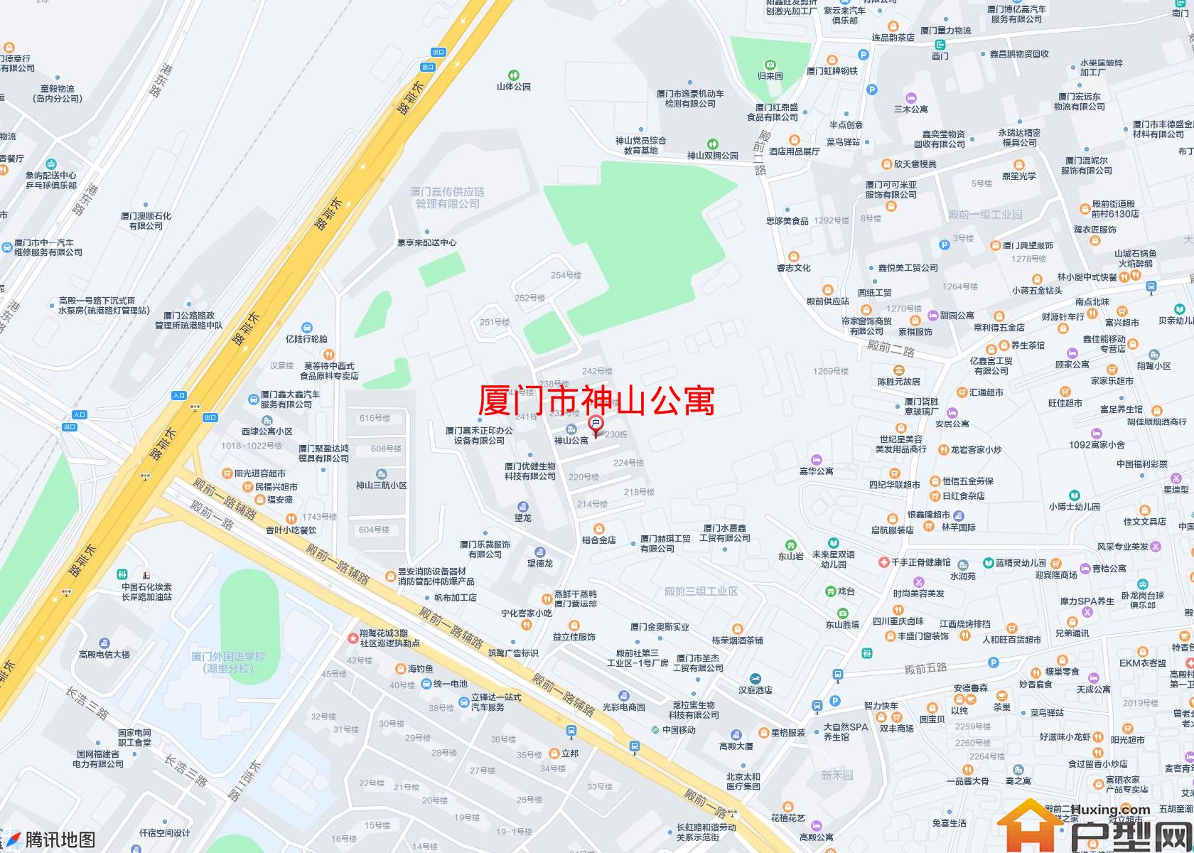 神山公寓小区 - 户型网