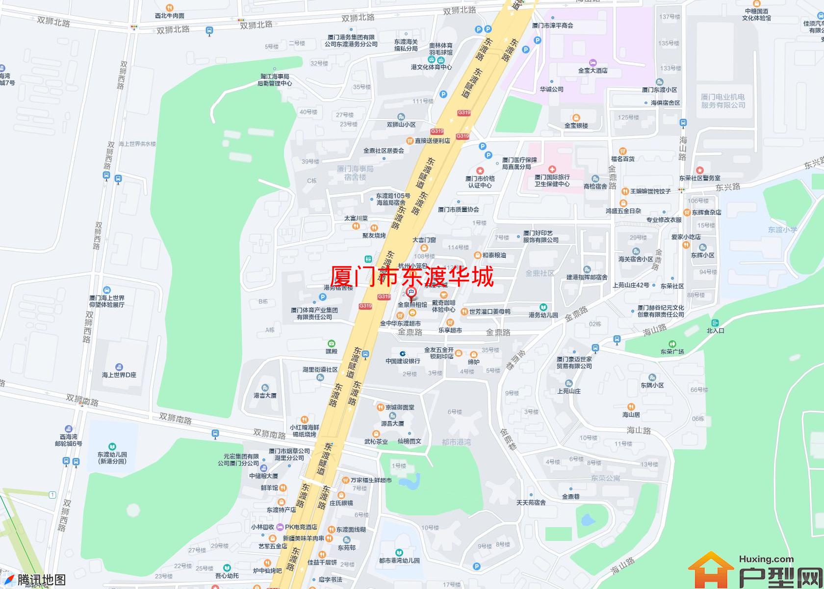 东渡华城小区 - 户型网
