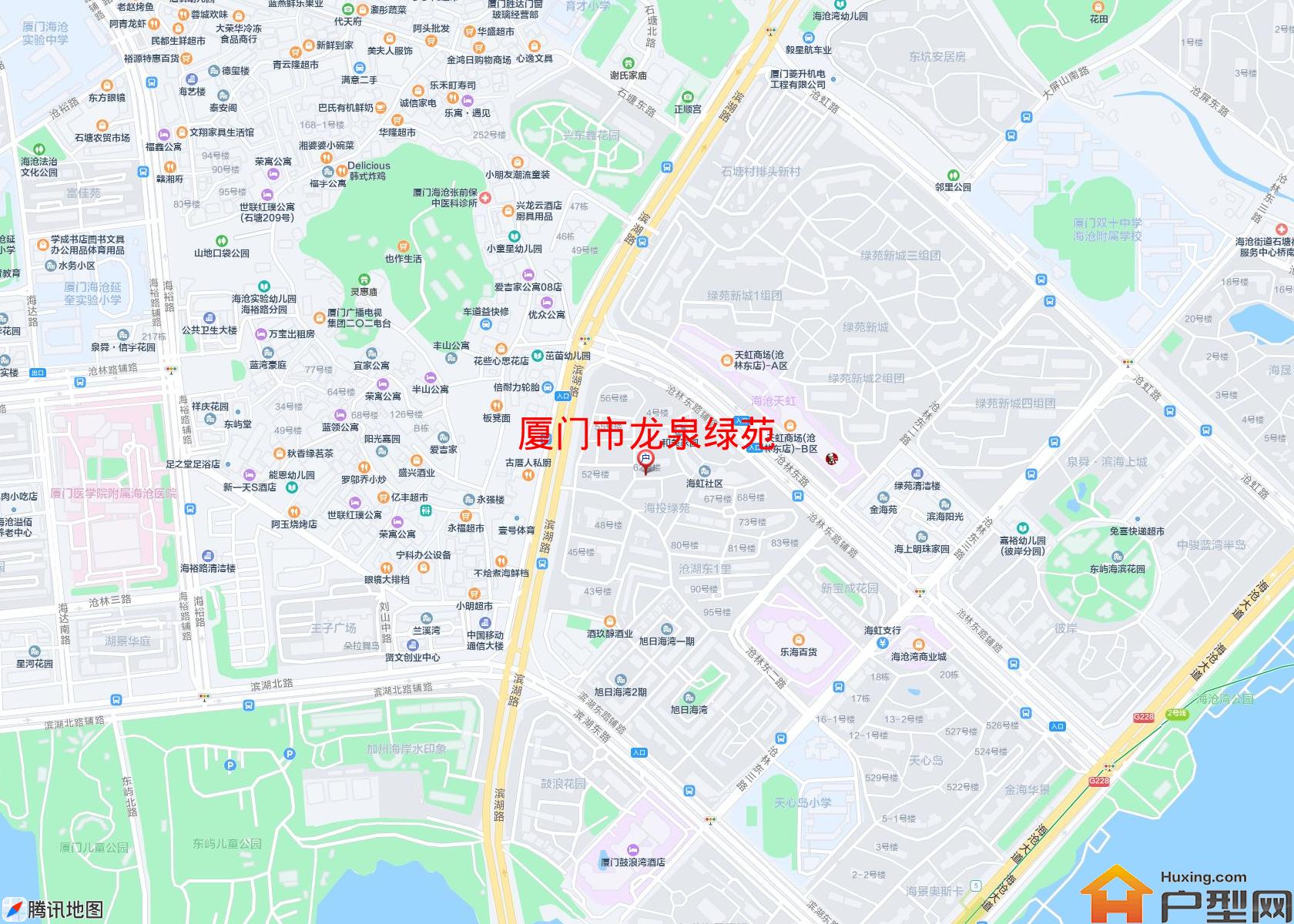 龙泉绿苑小区 - 户型网
