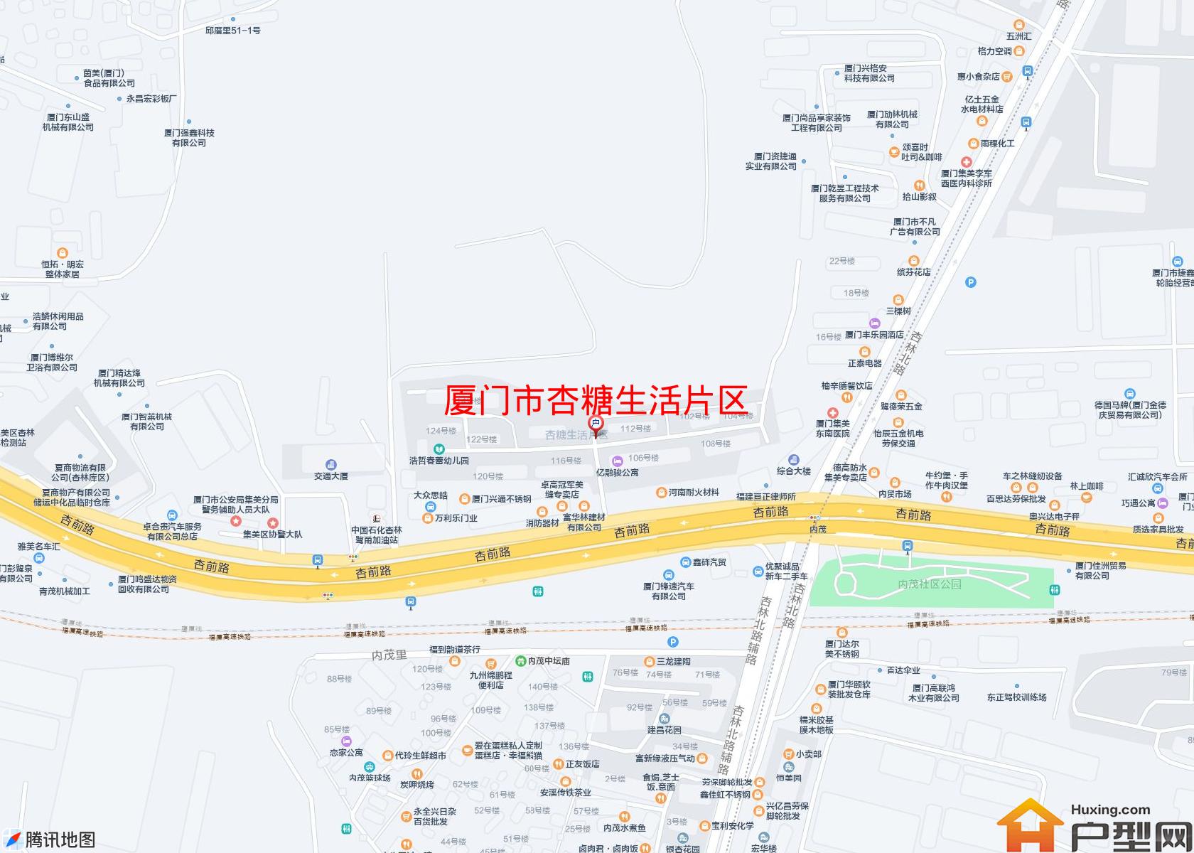 杏糖生活片区小区 - 户型网