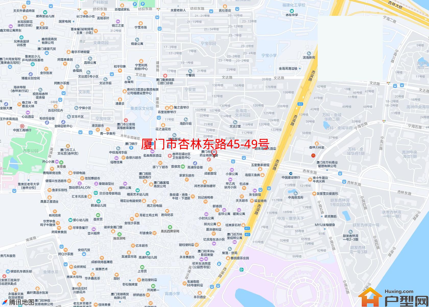 杏林东路45-49号小区小区 - 户型网