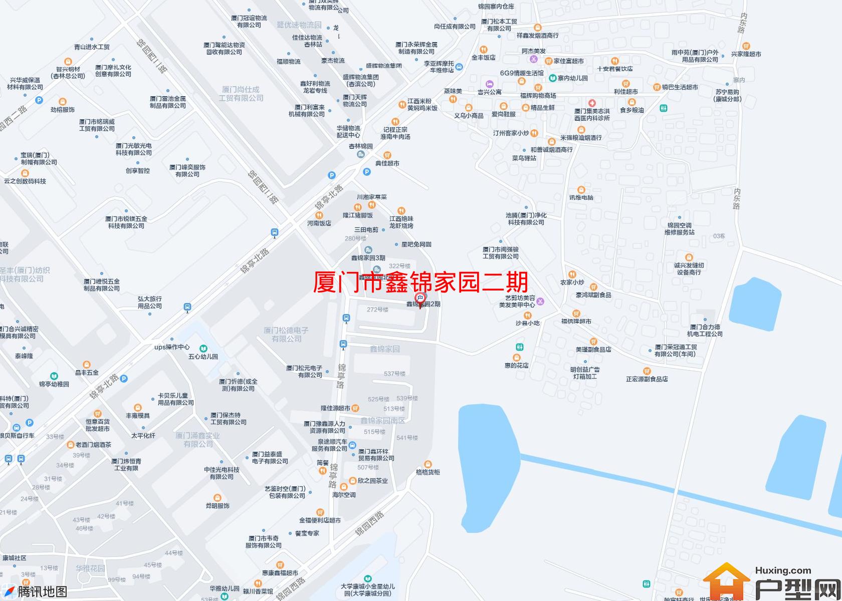 鑫锦家园二期小区 - 户型网
