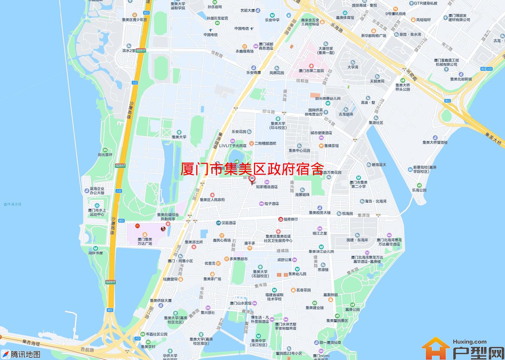 集美区政府宿舍小区 - 户型网