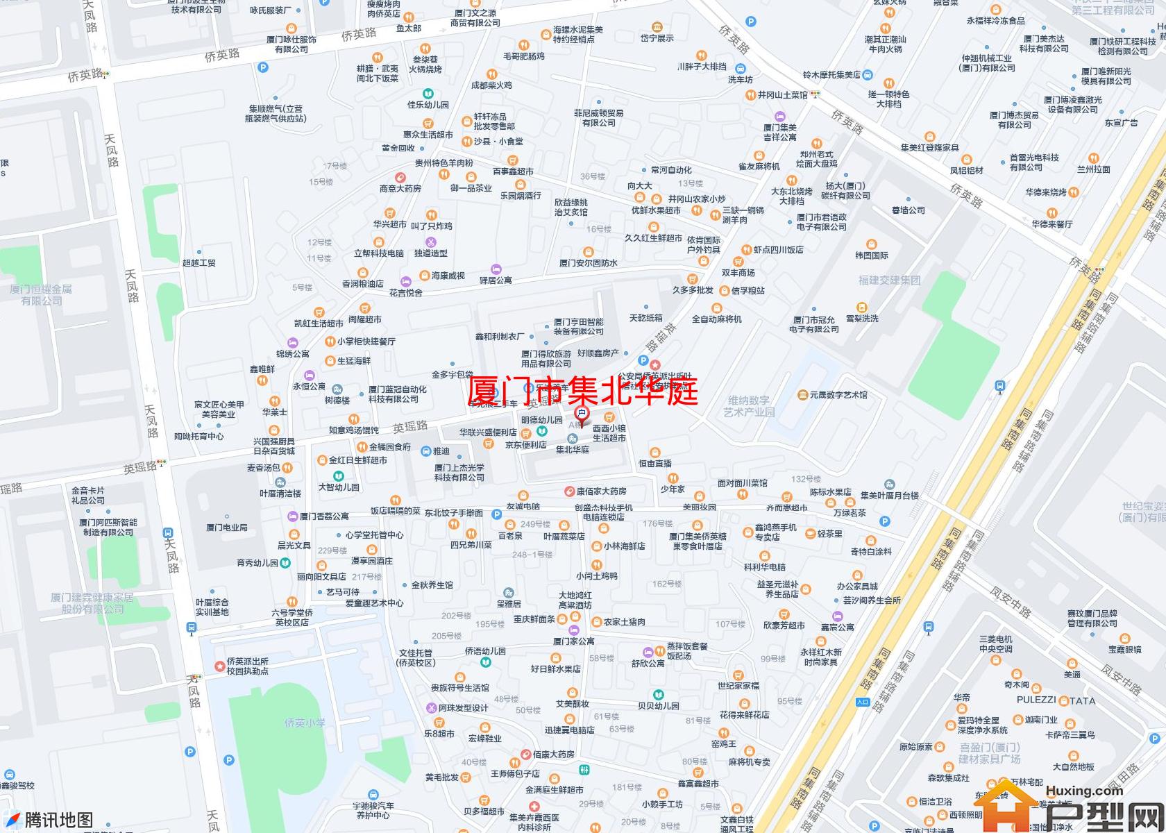 集北华庭小区 - 户型网