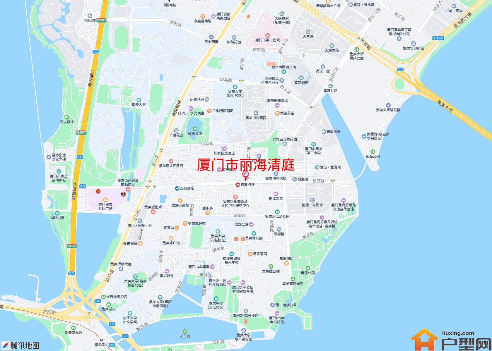 丽海清庭小区 - 户型网