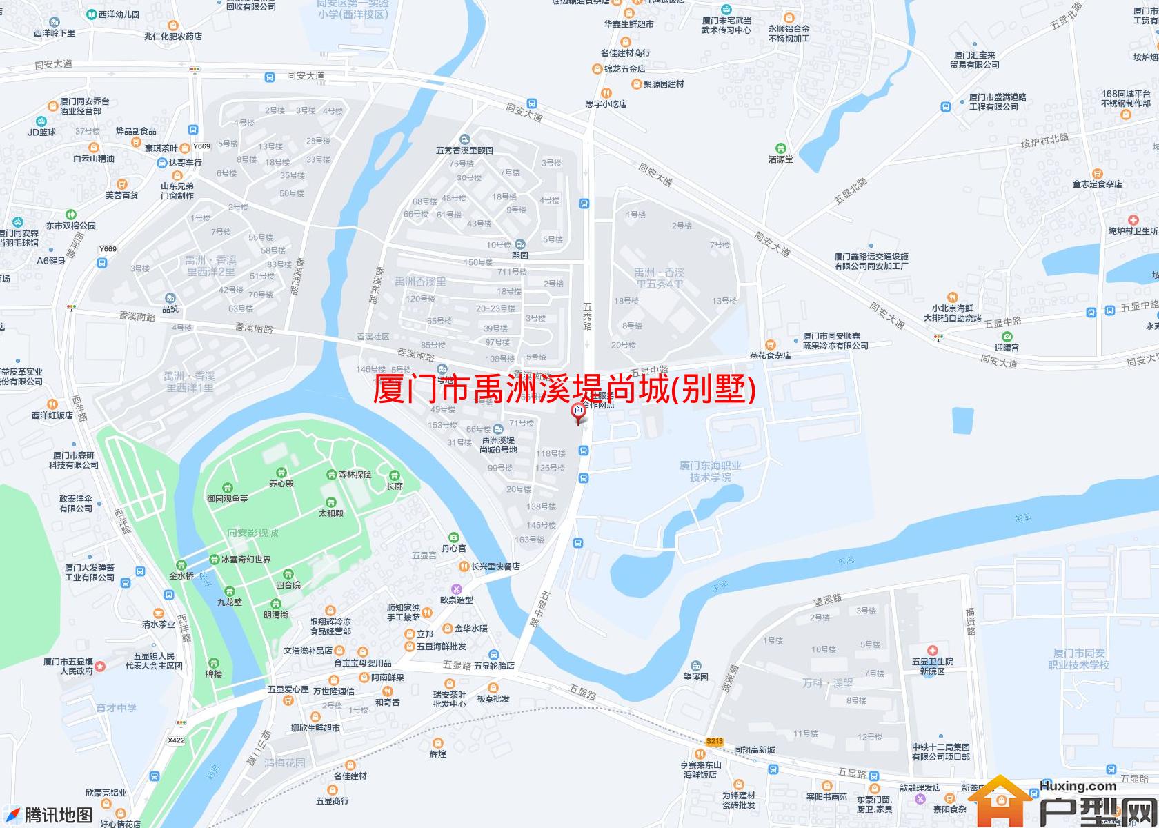 禹洲溪堤尚城(别墅)小区 - 户型网