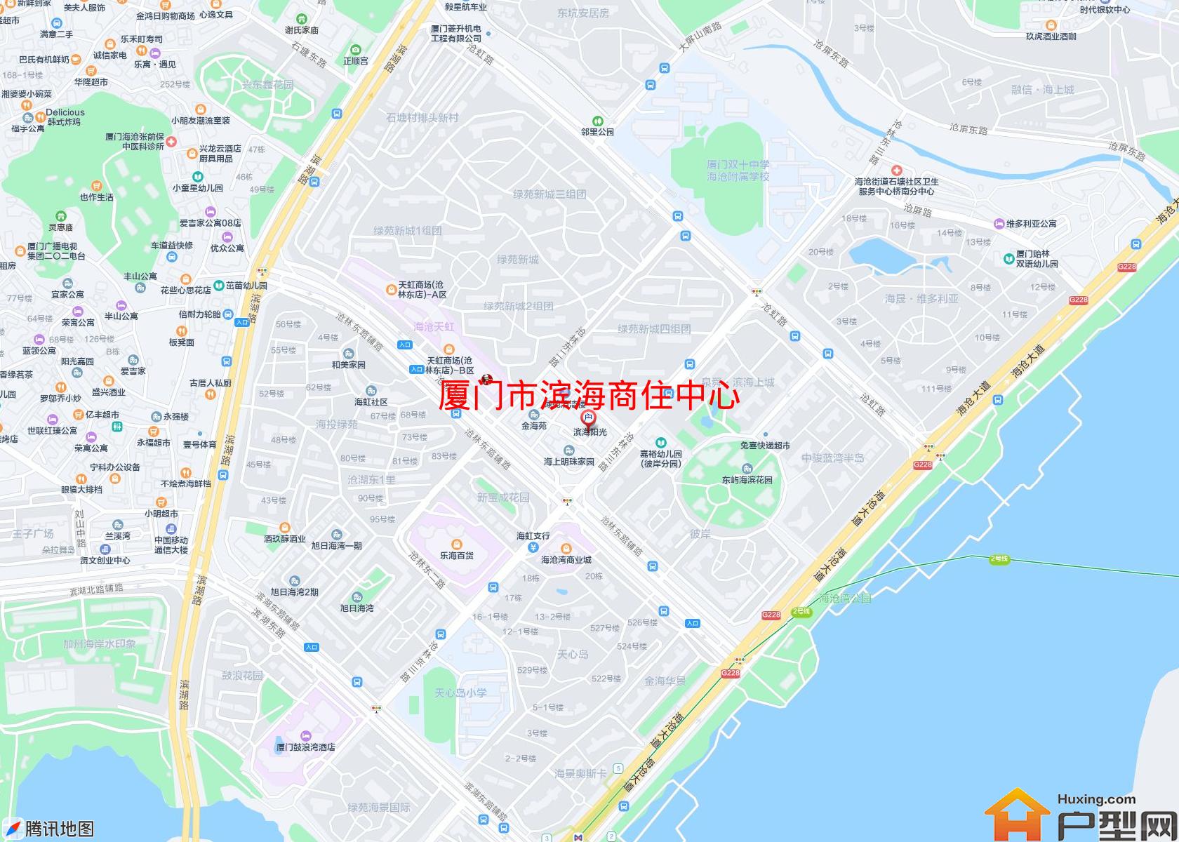 滨海商住中心小区 - 户型网