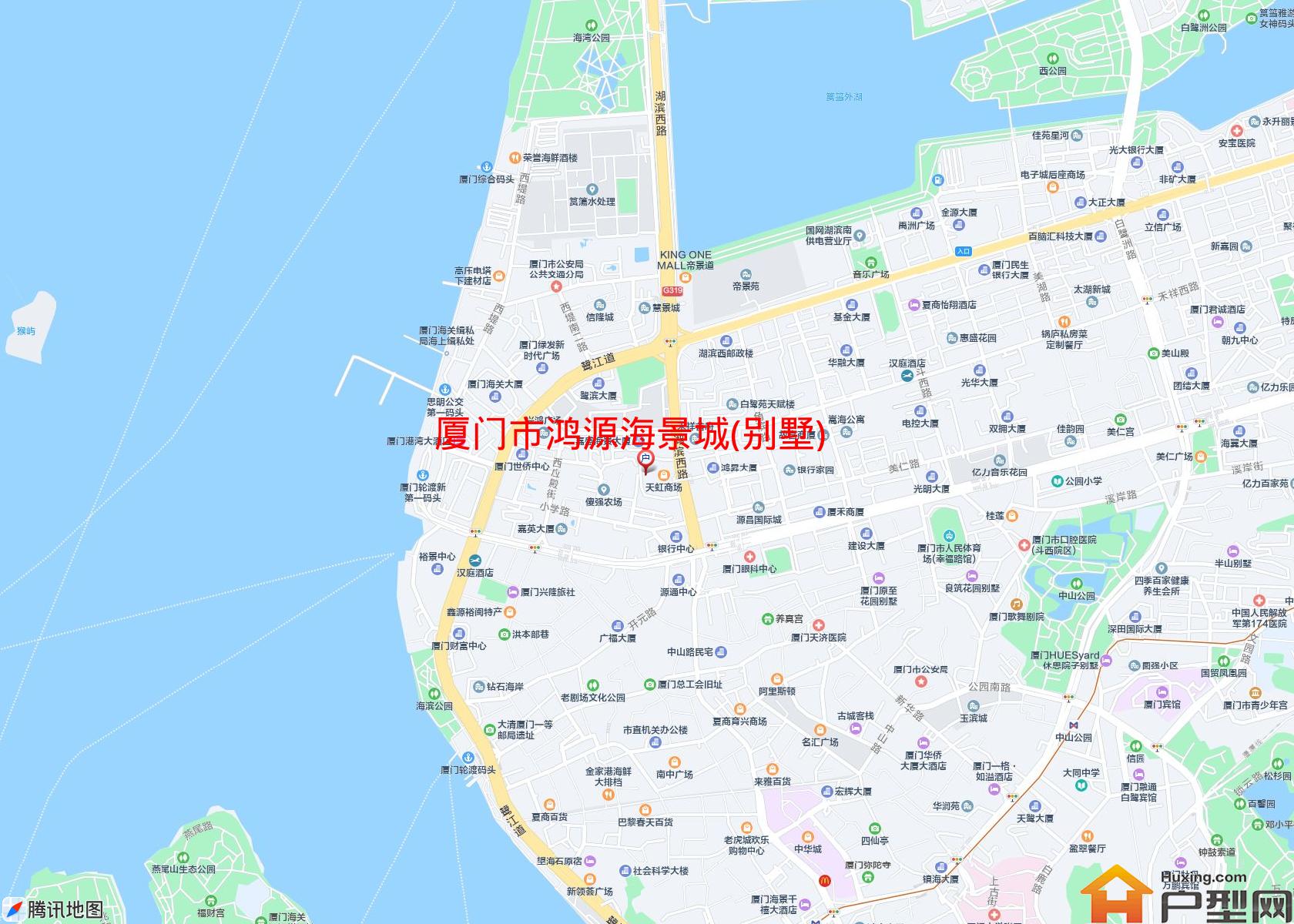 鸿源海景城(别墅)小区 - 户型网