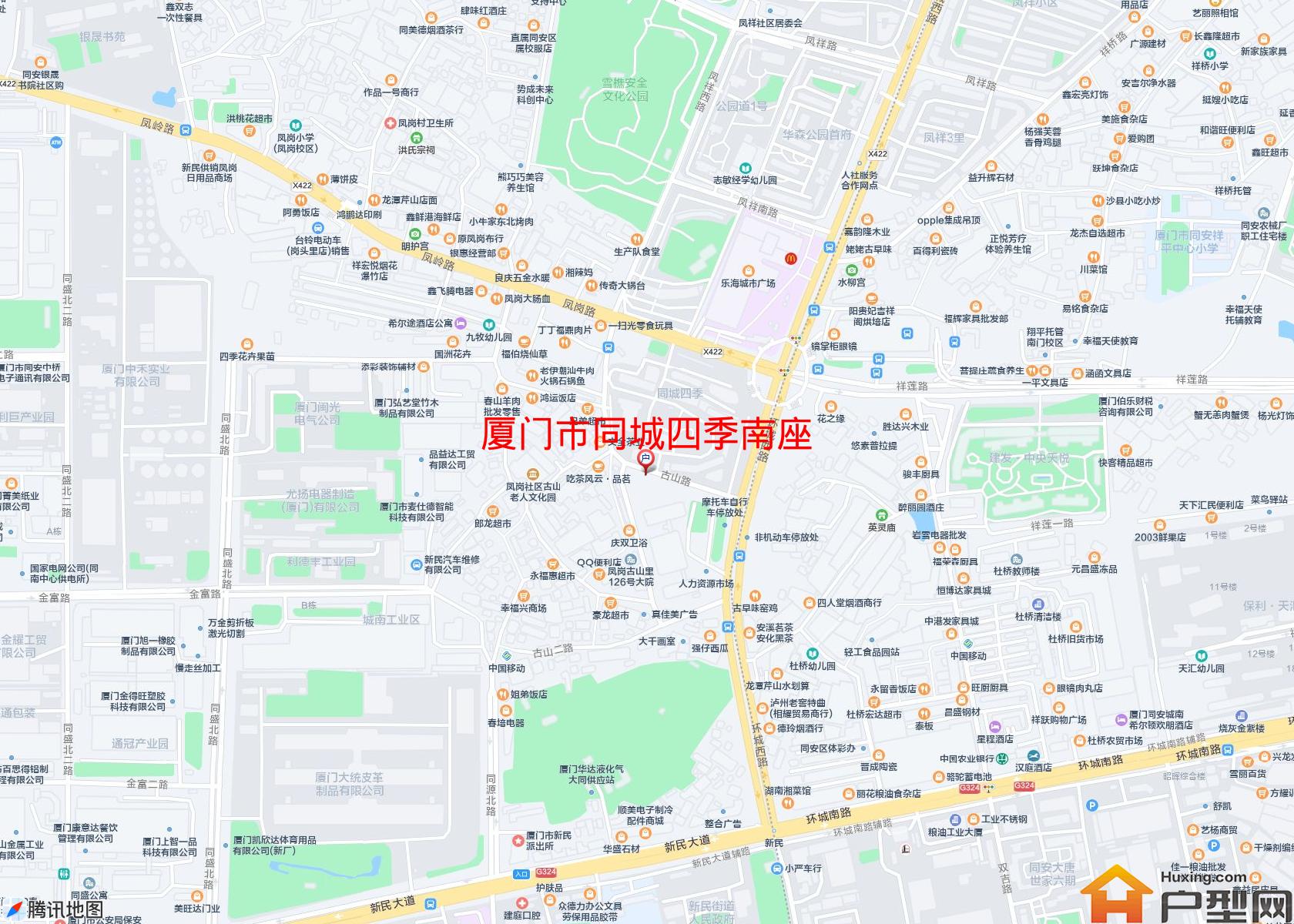 同城四季南座小区 - 户型网 同城四季南座小区 - 户型网