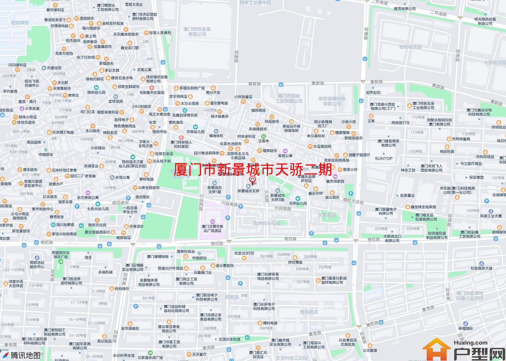 新景城市天骄二期小区 - 户型网