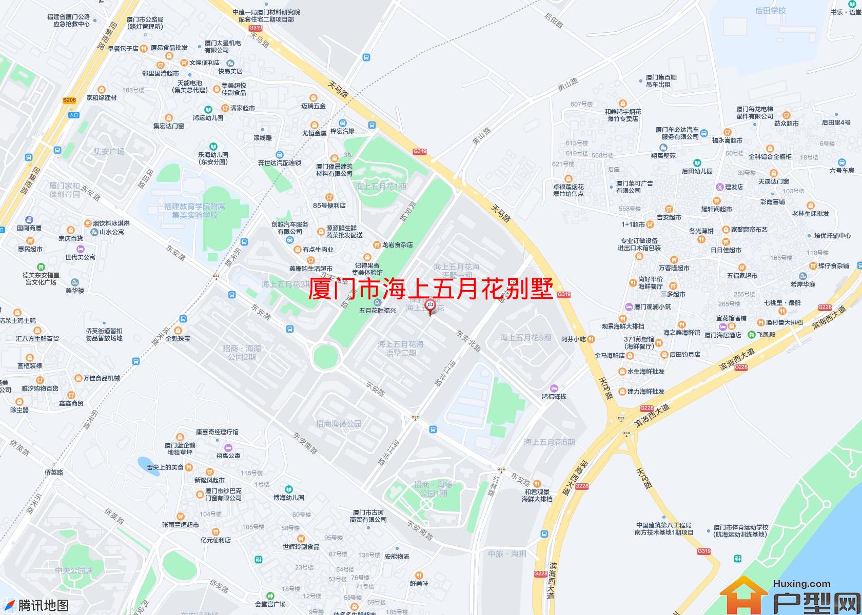 海上五月花别墅小区 - 户型网
