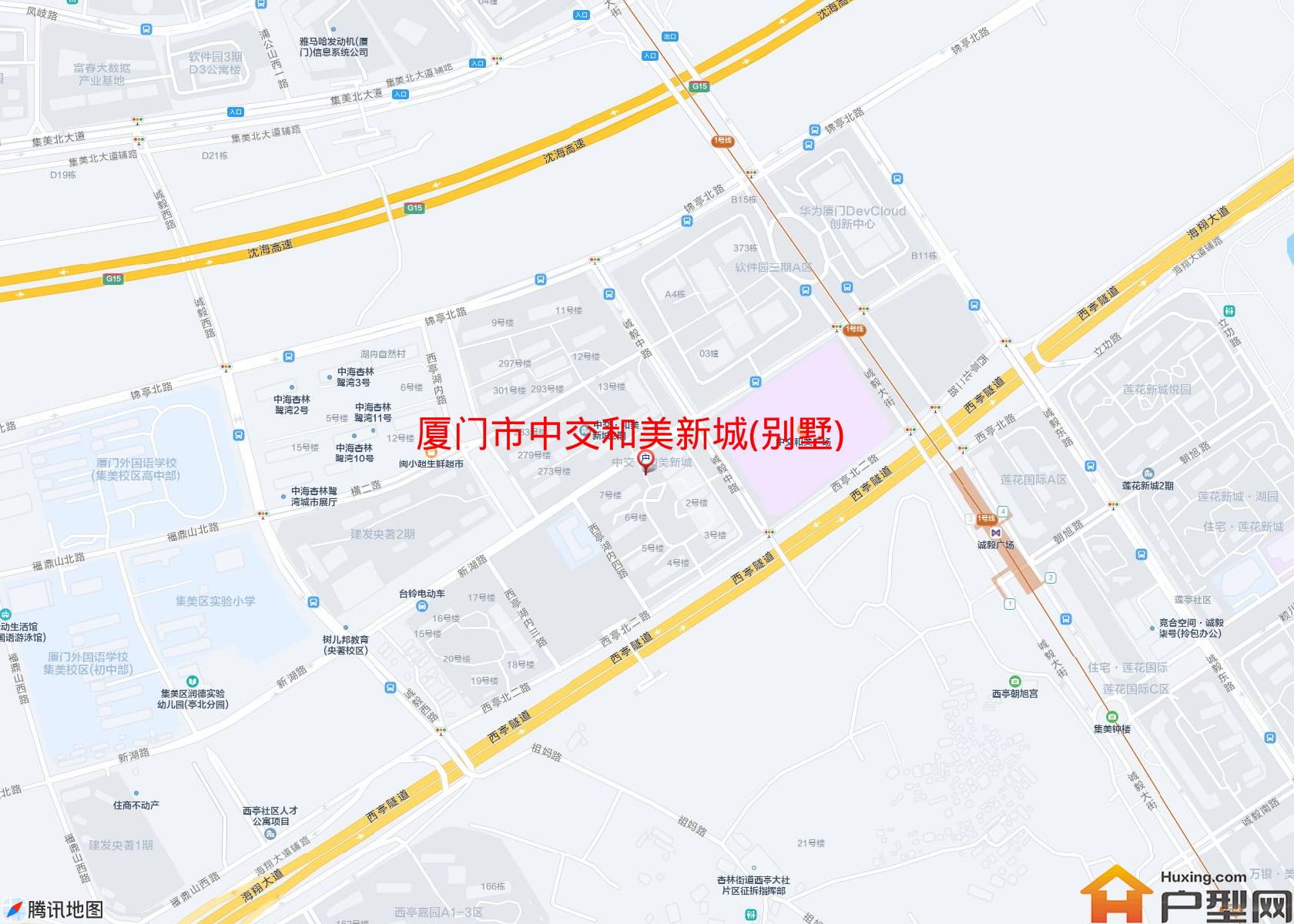 中交和美新城(别墅)小区 - 户型网