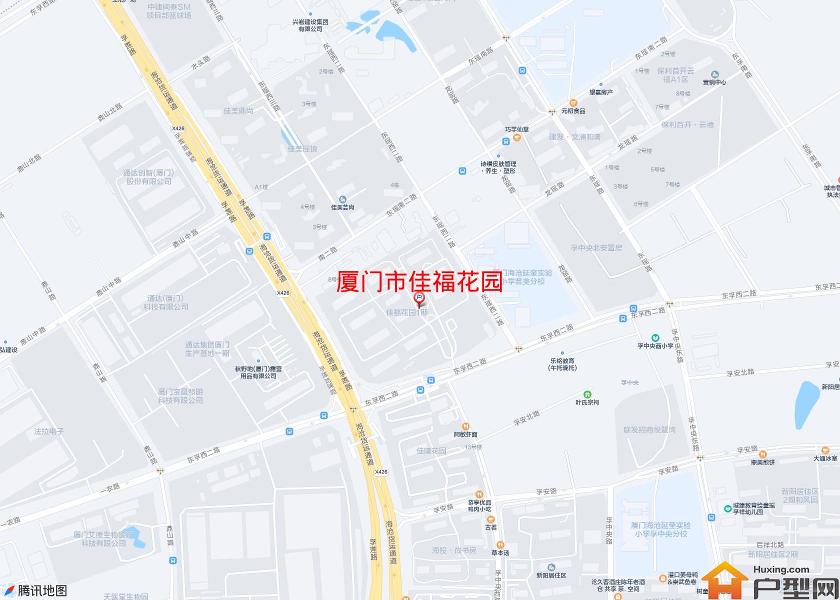 佳福花园小区 - 户型网