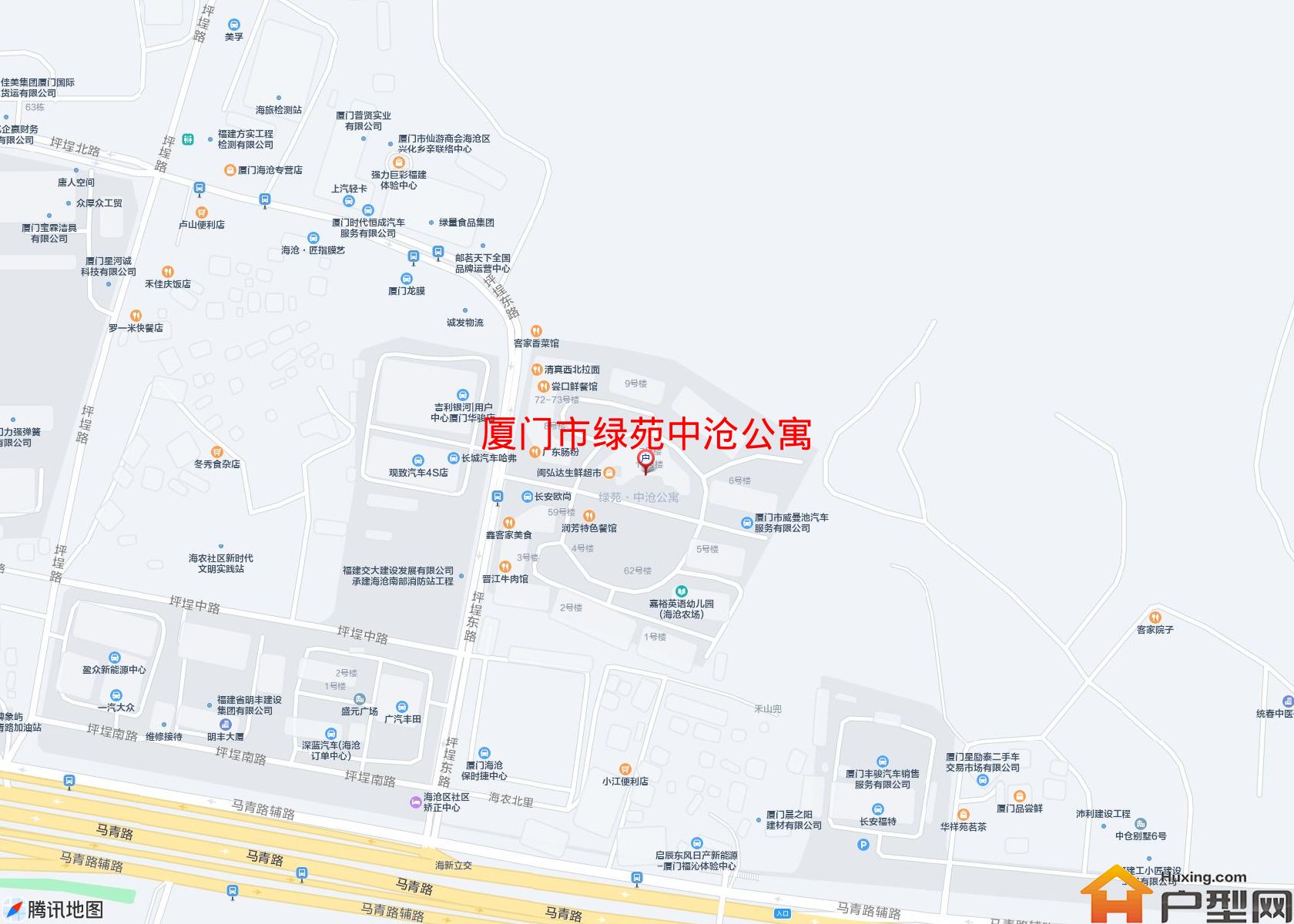绿苑中沧公寓小区 - 户型网