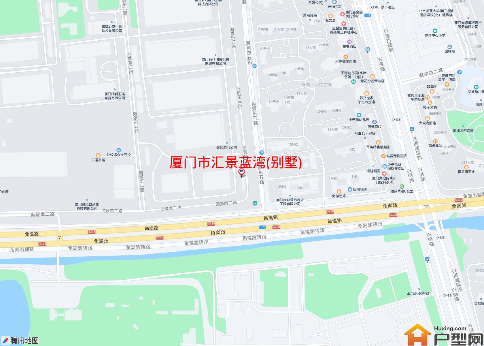 汇景蓝湾(别墅)小区 - 户型网