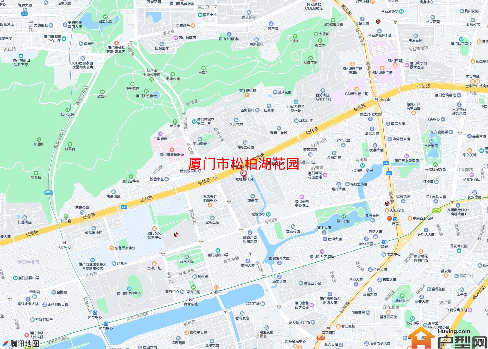 松柏湖花园小区 - 户型网