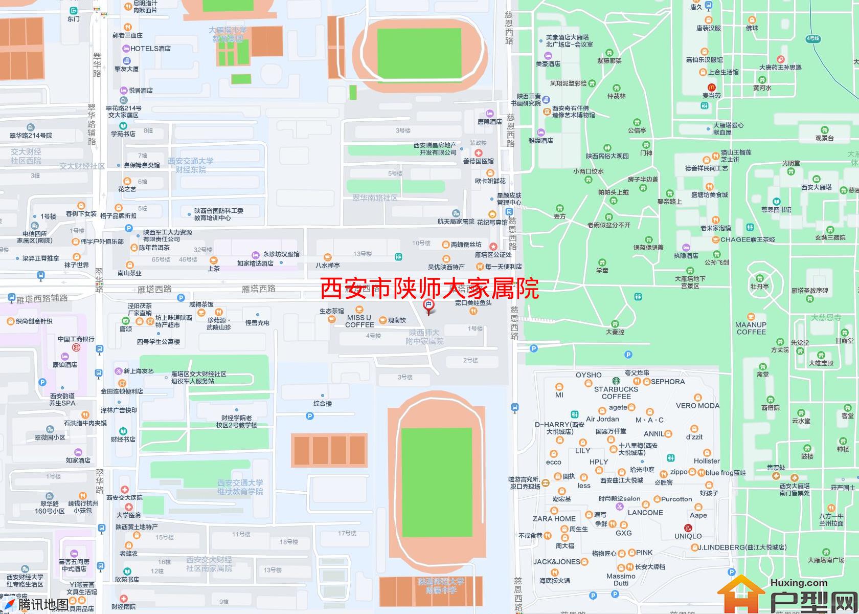 陕师大家属院小区 - 户型网