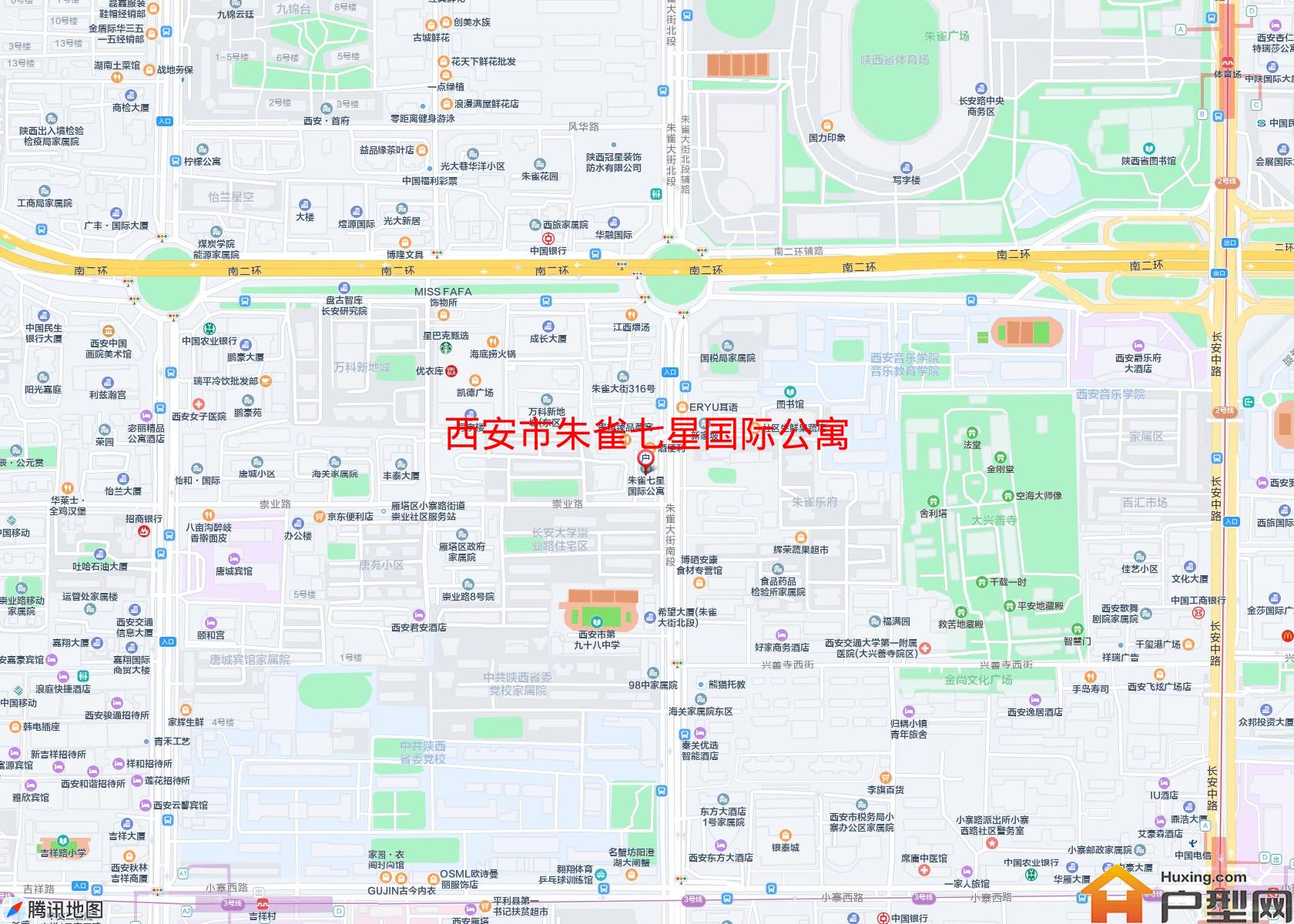 朱雀七星国际公寓小区 - 户型网