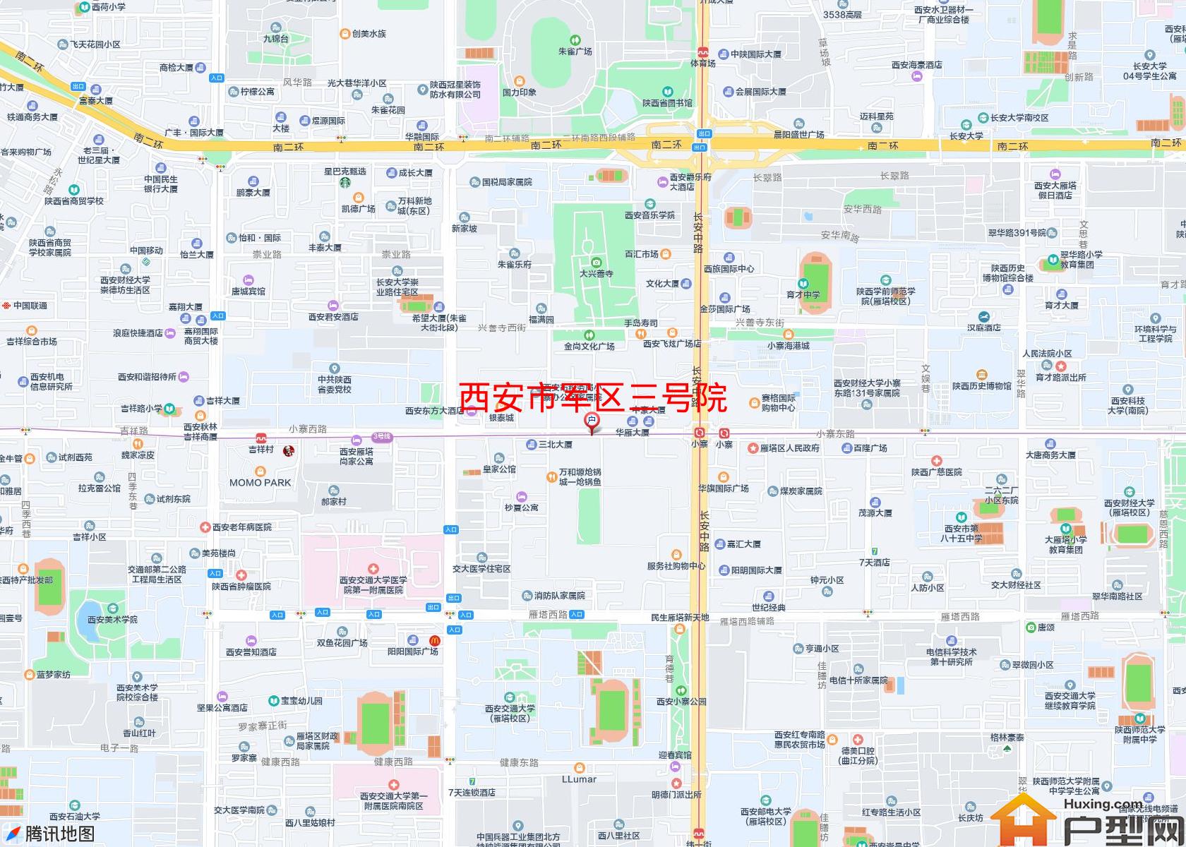 军区三号院小区 - 户型网