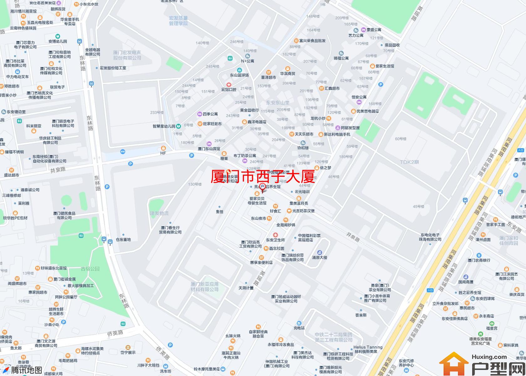 西子大厦小区 - 户型网