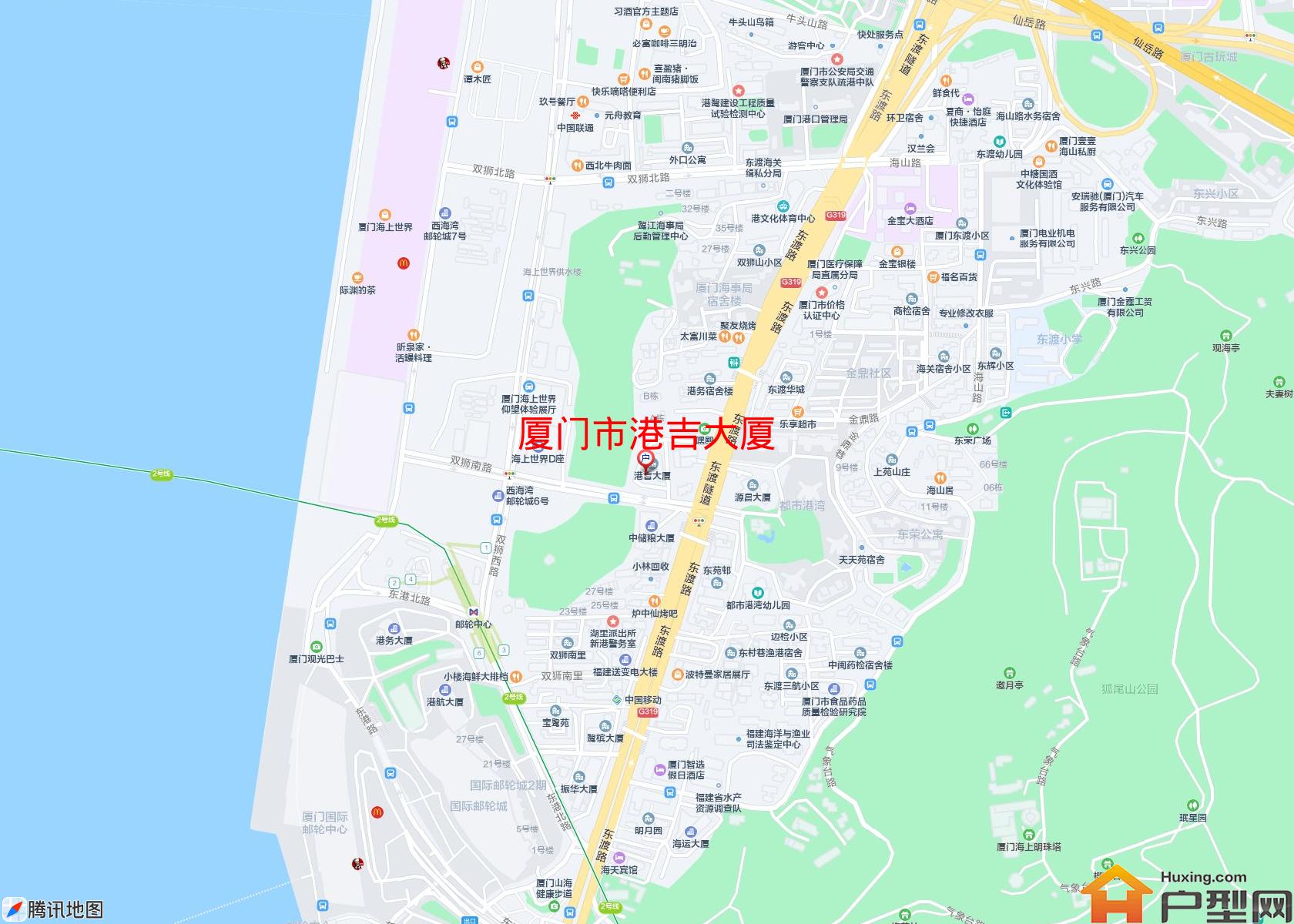 港吉大厦小区 - 户型网