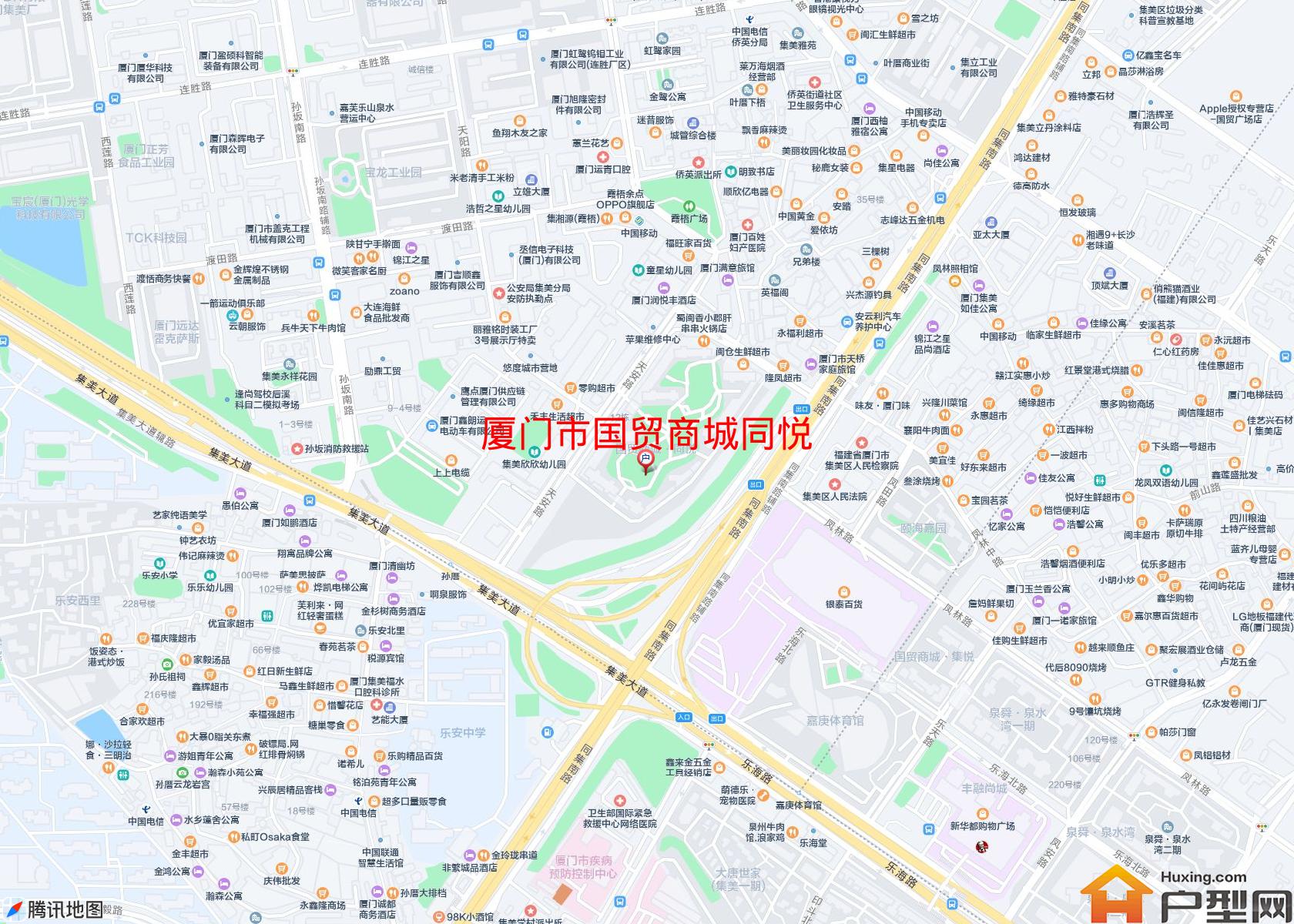 国贸商城同悦小区 - 户型网