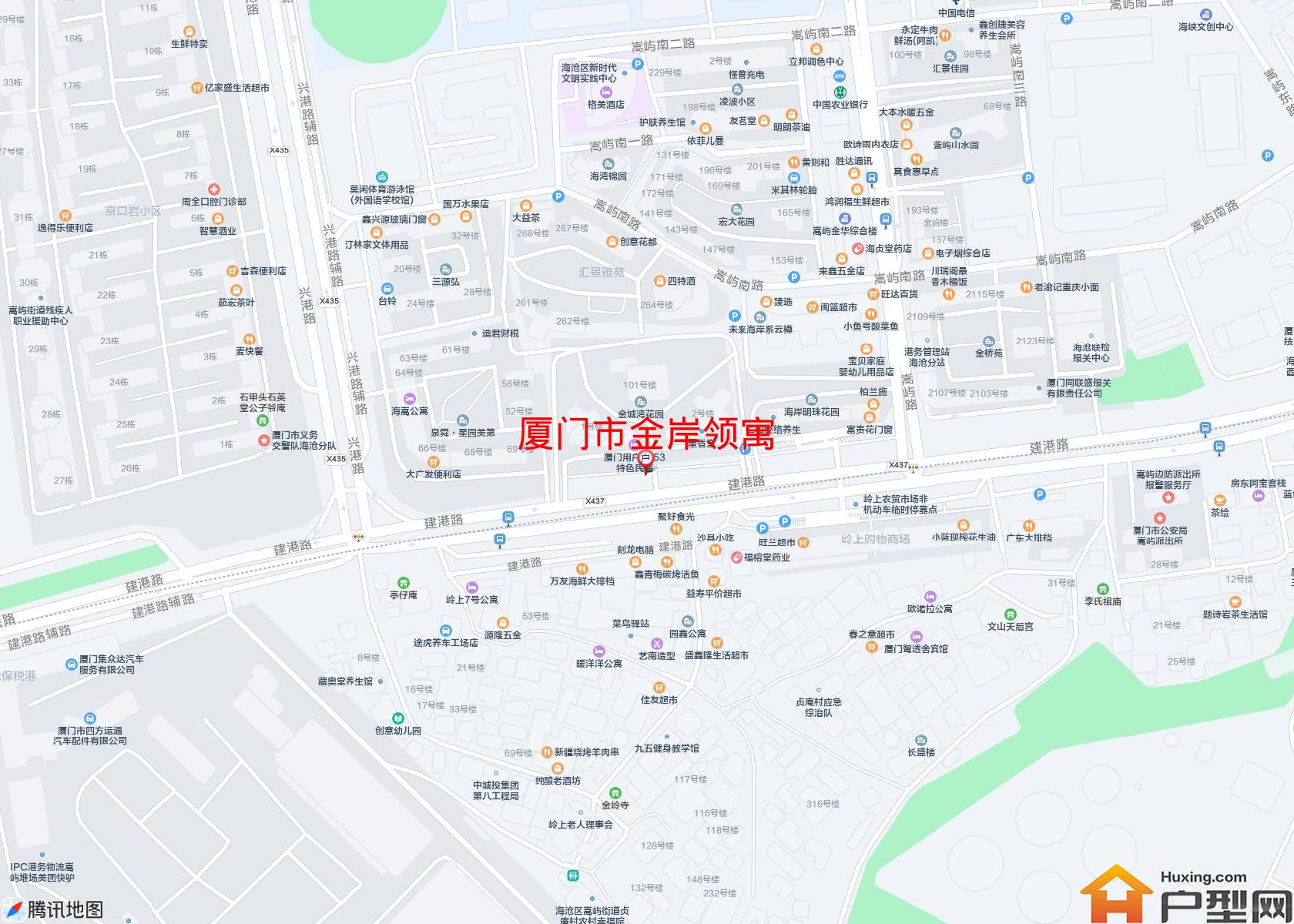金岸领寓小区 - 户型网