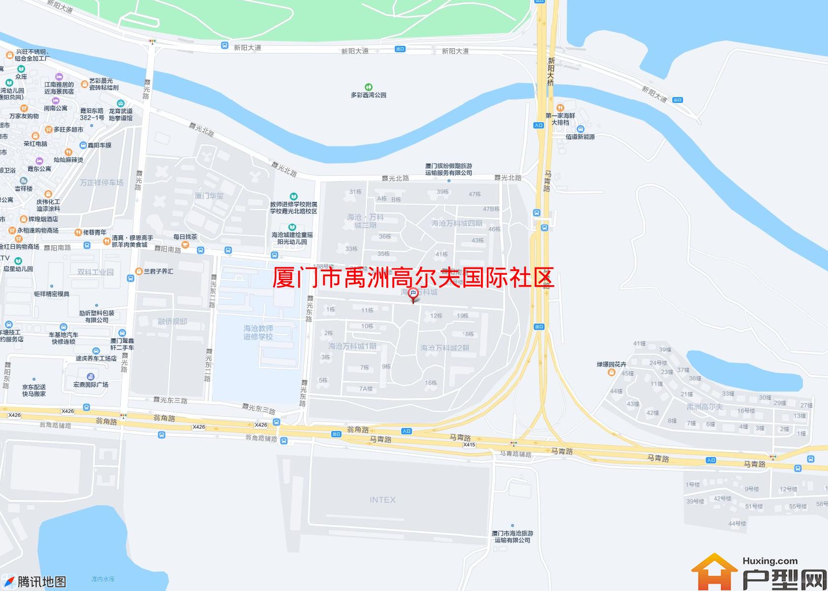 禹洲高尔夫国际社区小区 - 户型网