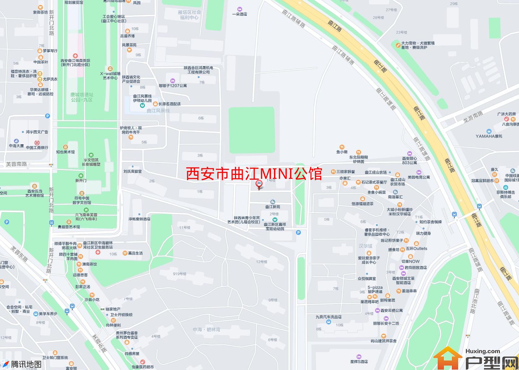 曲江MINI公馆小区 - 户型网