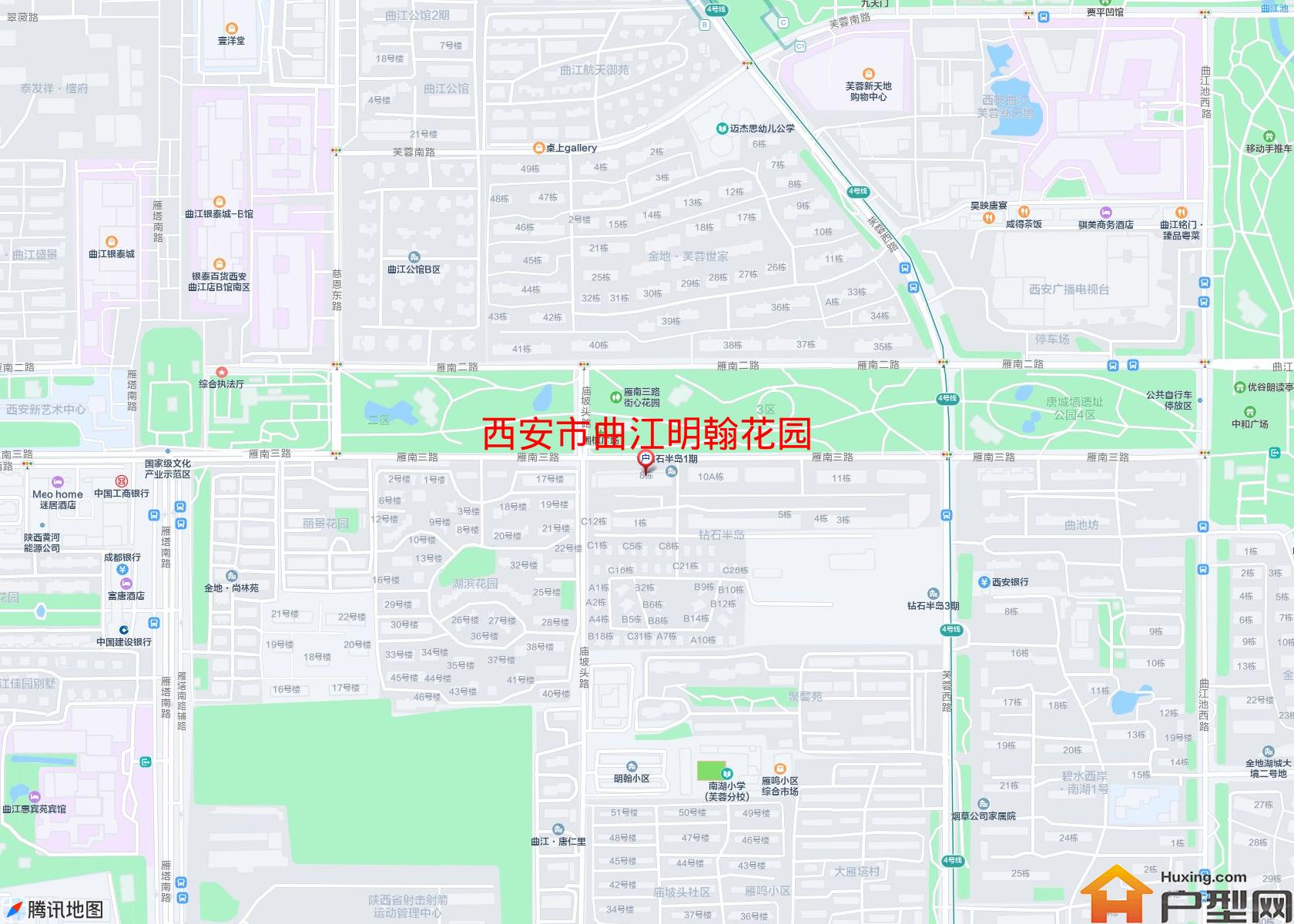 曲江明翰花园小区 - 户型网