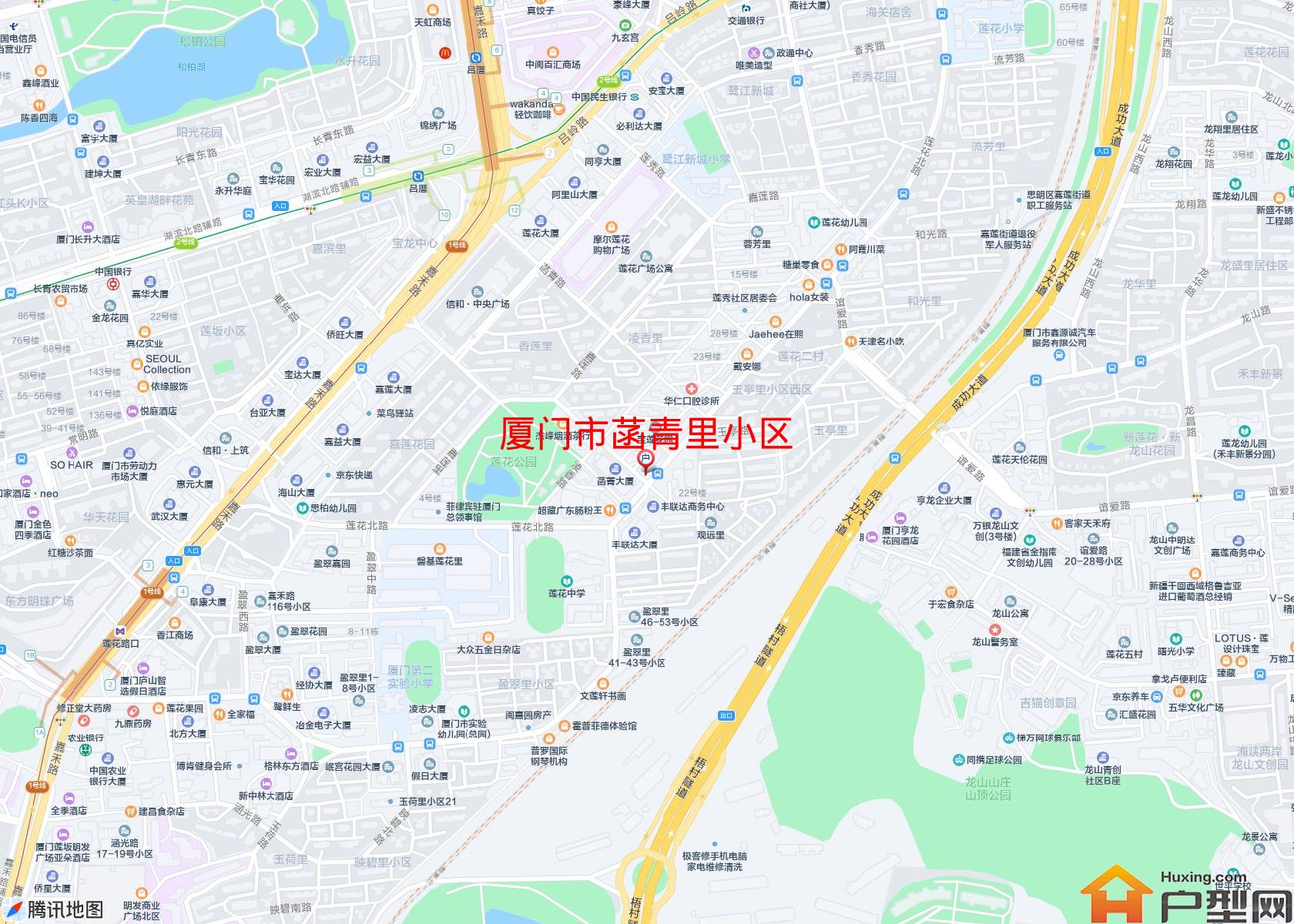 菡青里小区小区 - 户型网