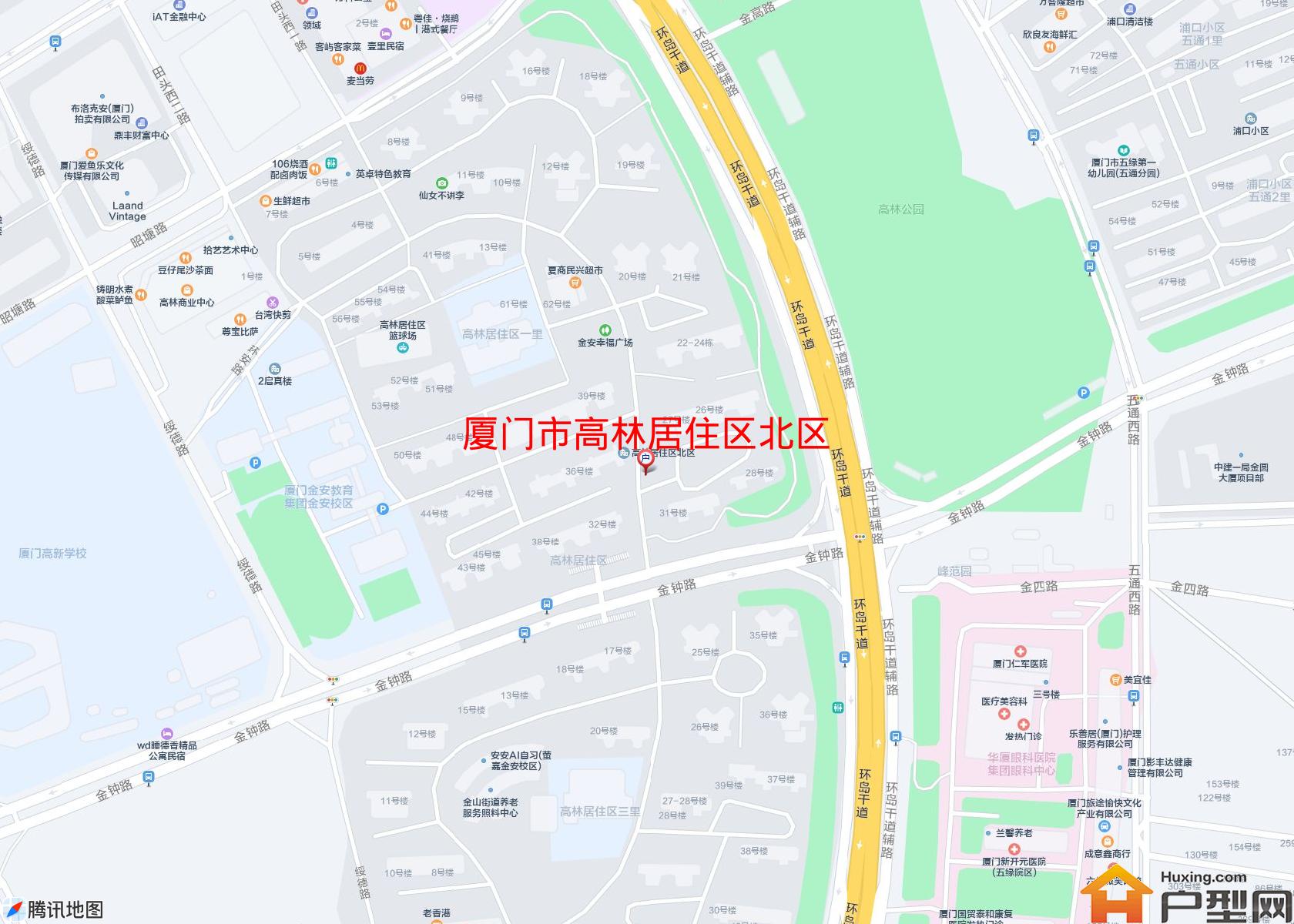 高林居住区北区小区 - 户型网