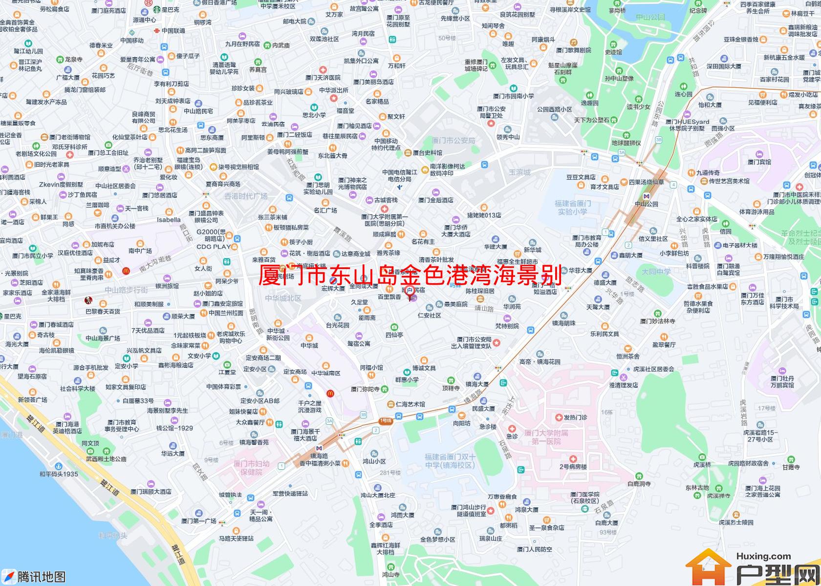 东山岛金色港湾海景别墅小区 - 户型网
