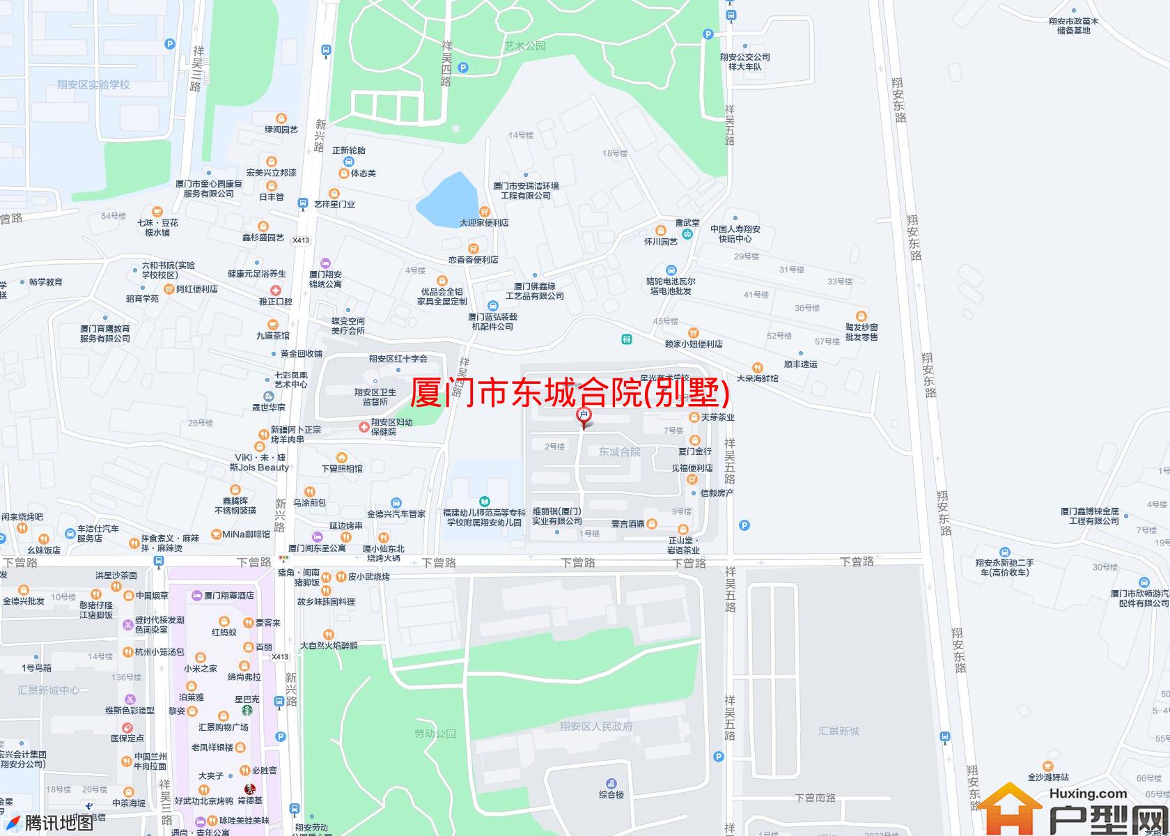 东城合院(别墅)小区 - 户型网