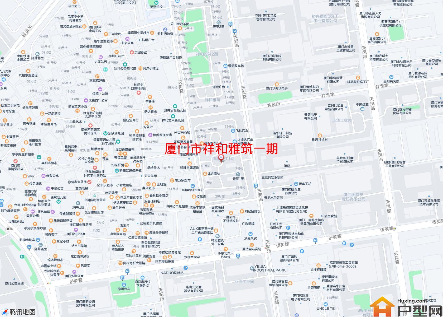祥和雅筑一期小区 - 户型网