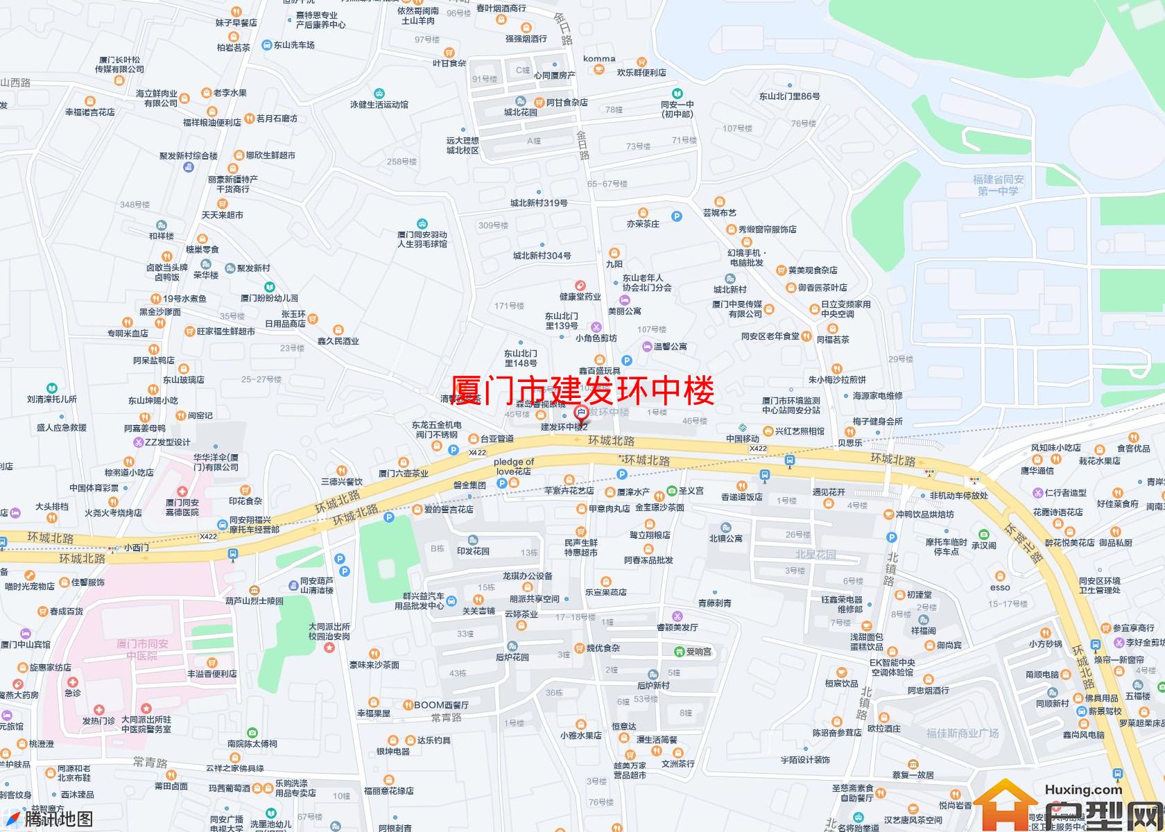 建发环中楼小区 - 户型网