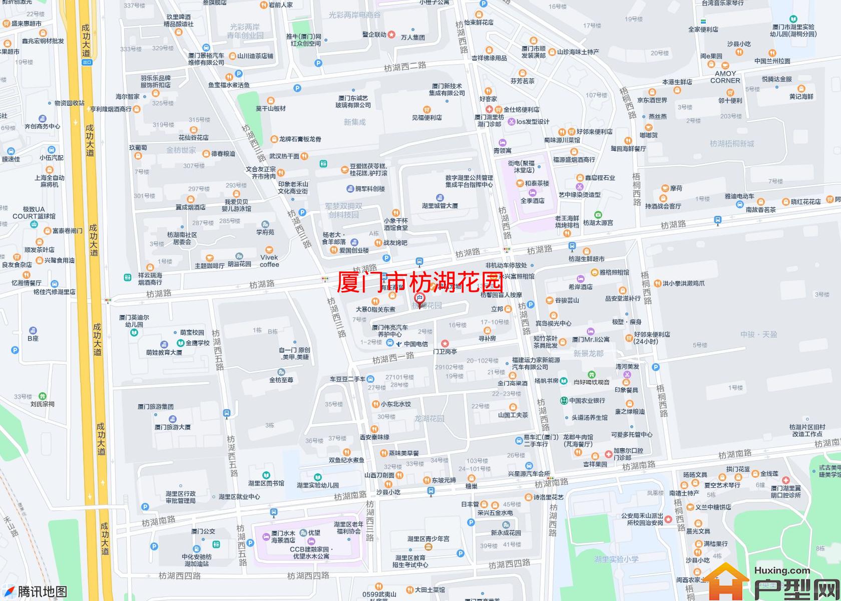 枋湖花园小区 - 户型网