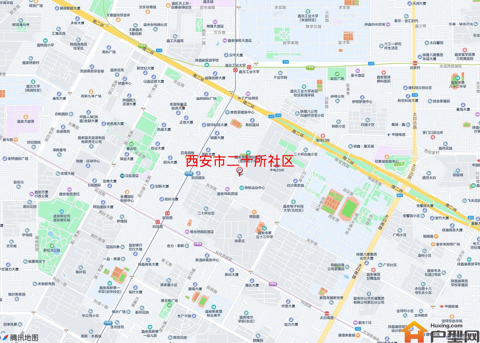 二十所社区小区 - 户型网