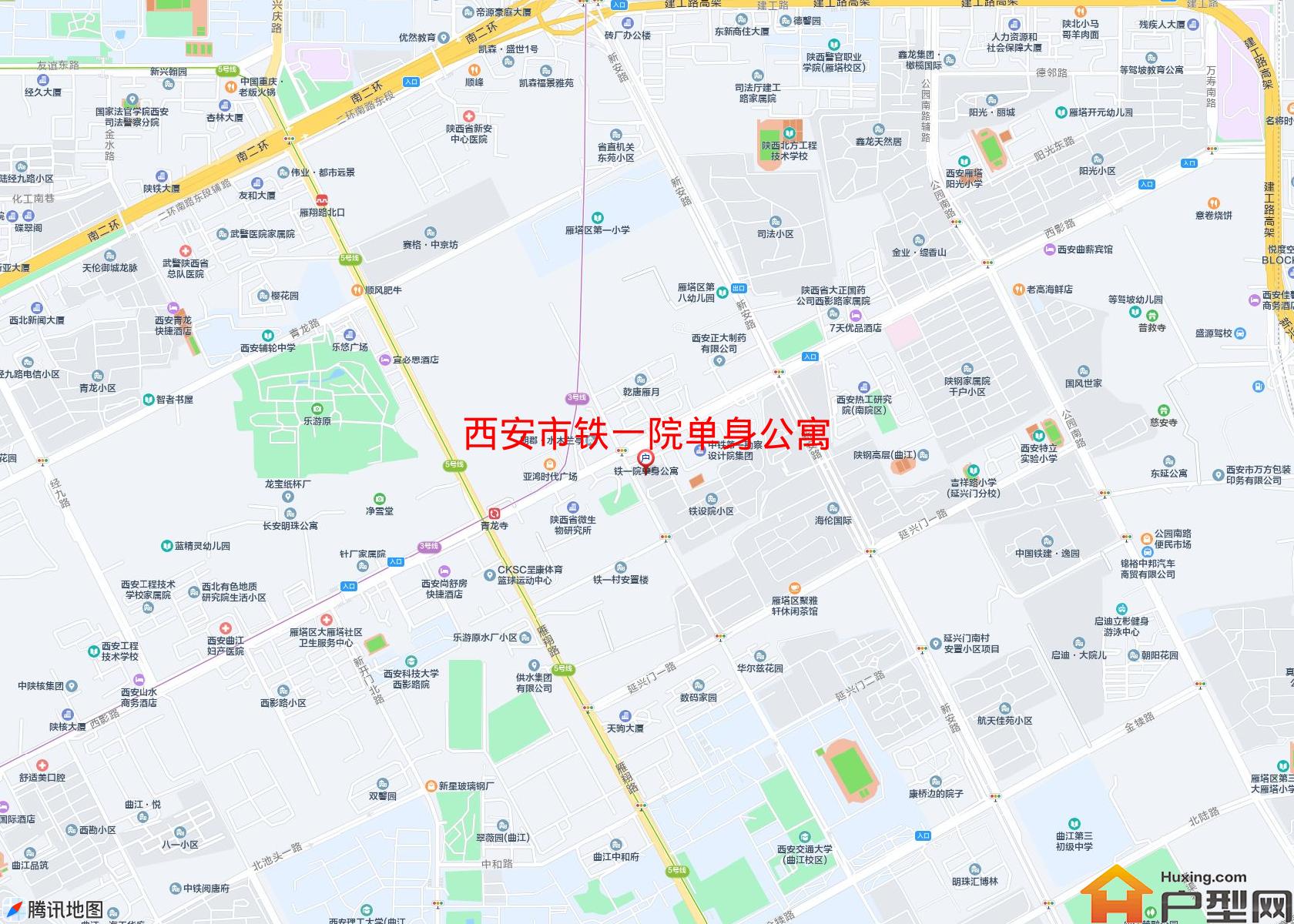 铁一院单身公寓小区 - 户型网