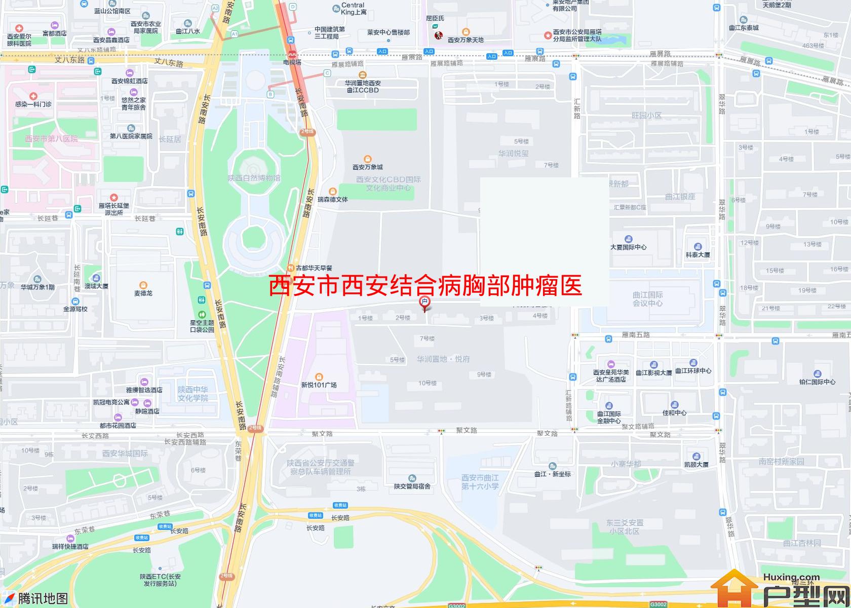 西安结合病胸部肿瘤医院家属院小区 - 户型网