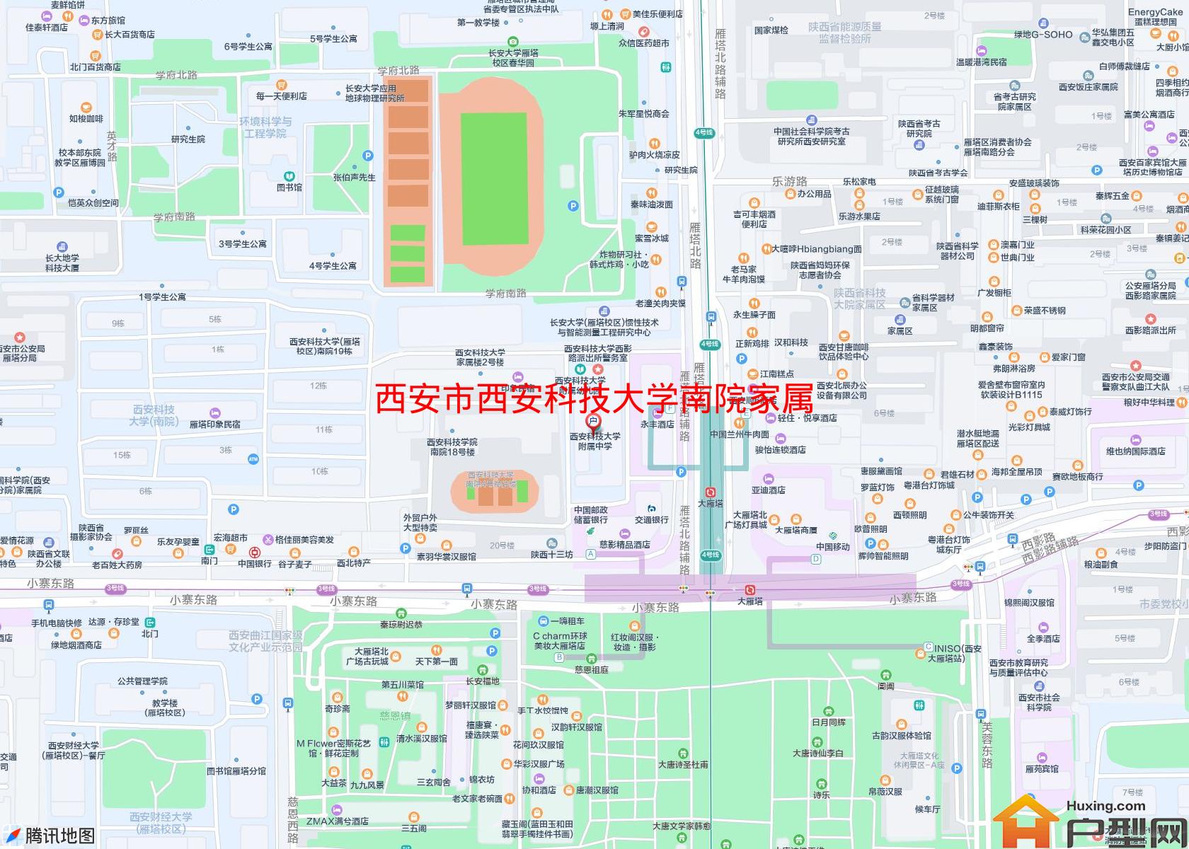 西安科技大学南院家属院小区 - 户型网