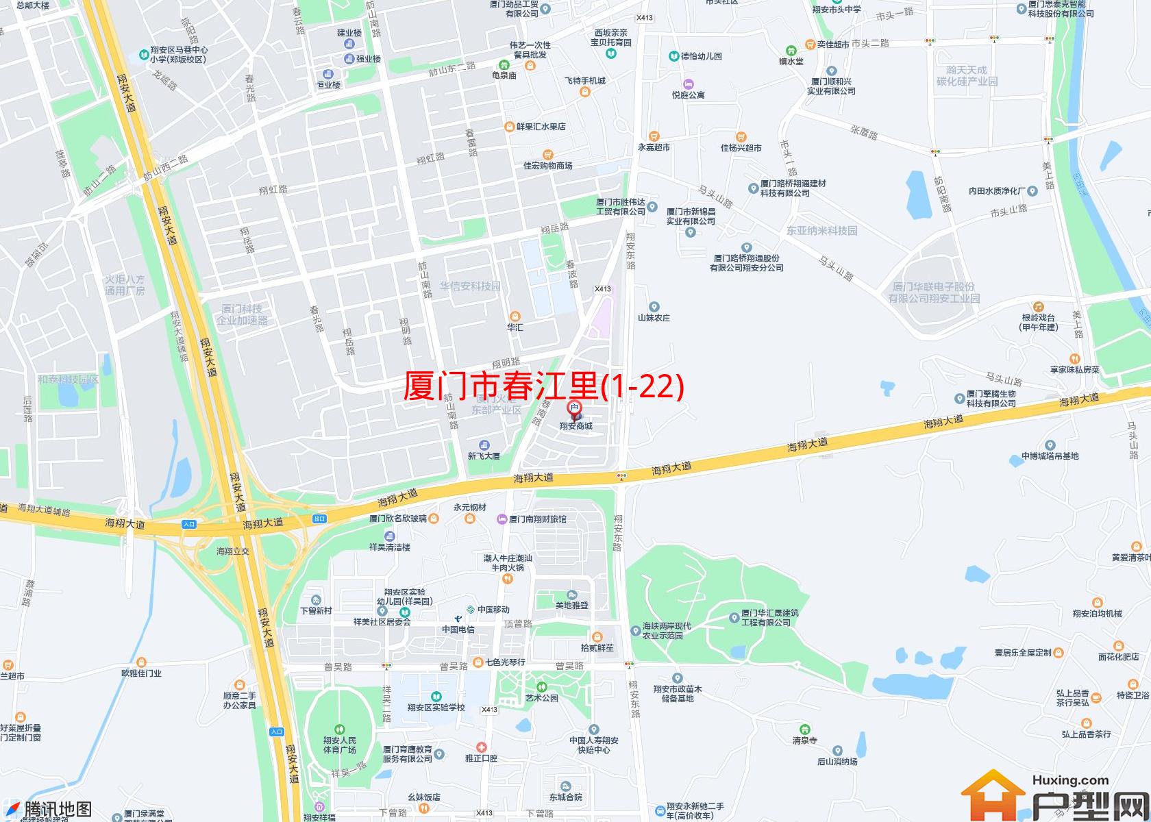 春江里(1-22)小区 - 户型网