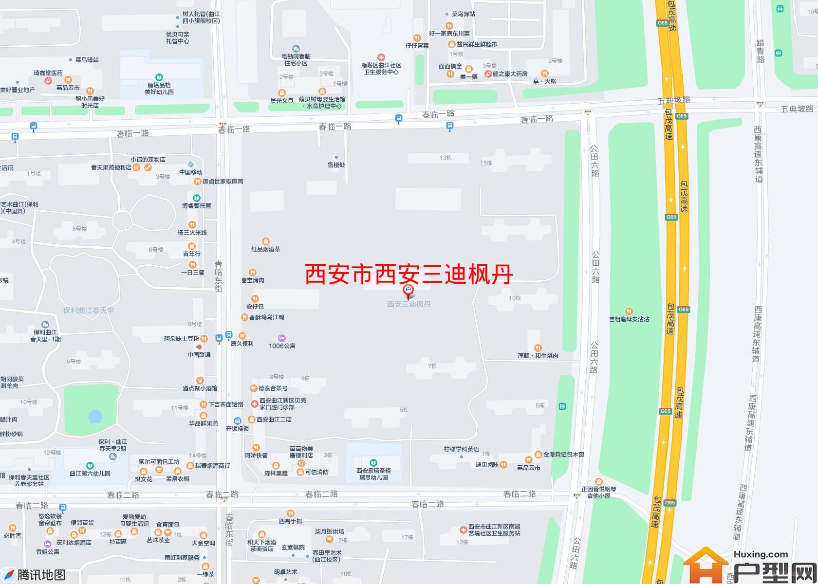 西安三迪枫丹小区 - 户型网