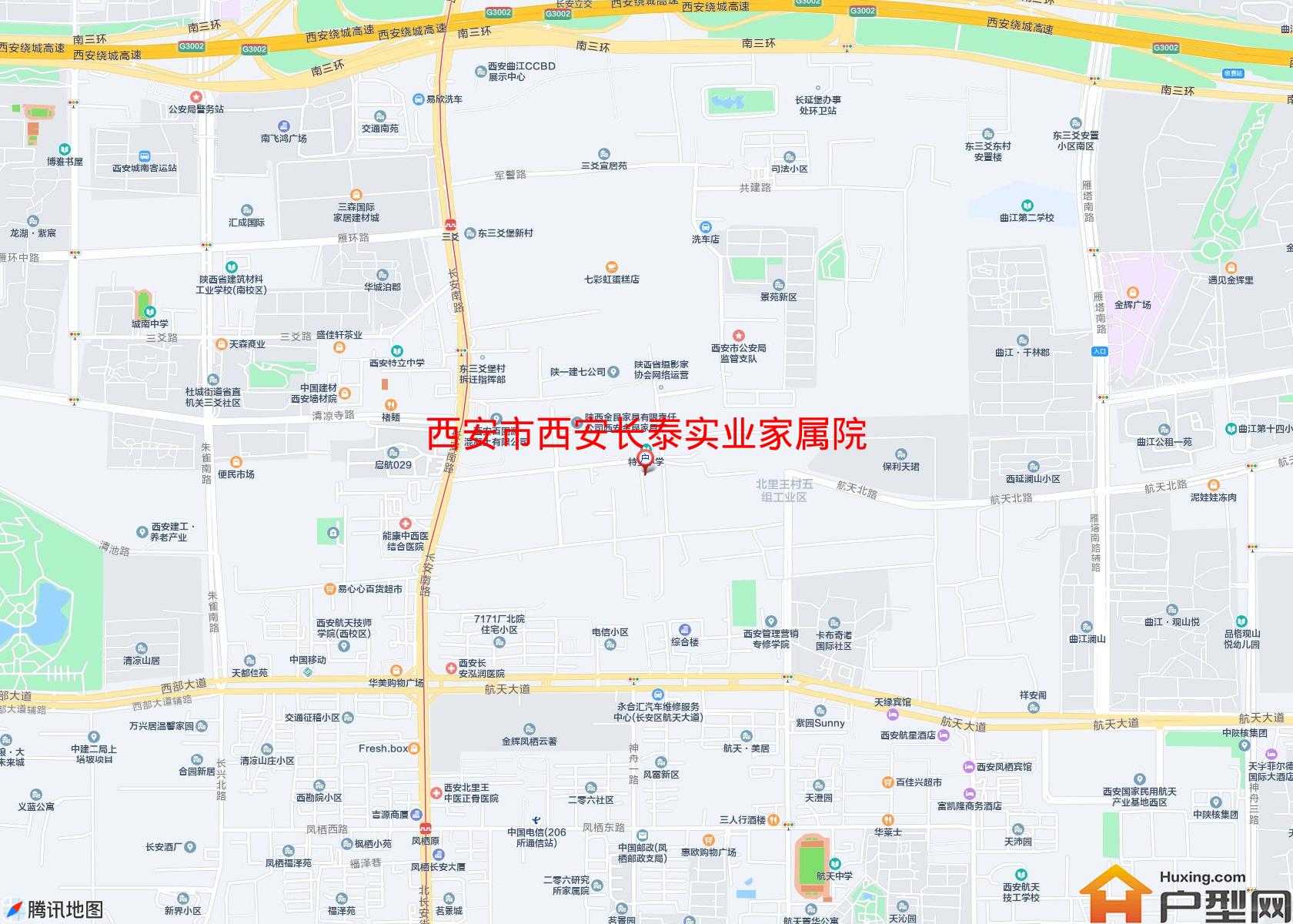 西安长泰实业家属院小区 - 户型网