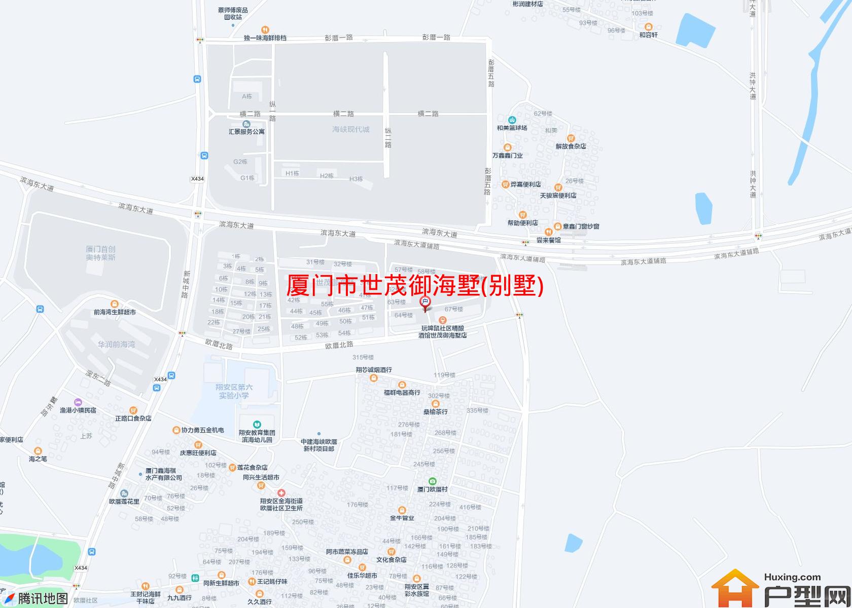 世茂御海墅(别墅)小区 - 户型网
