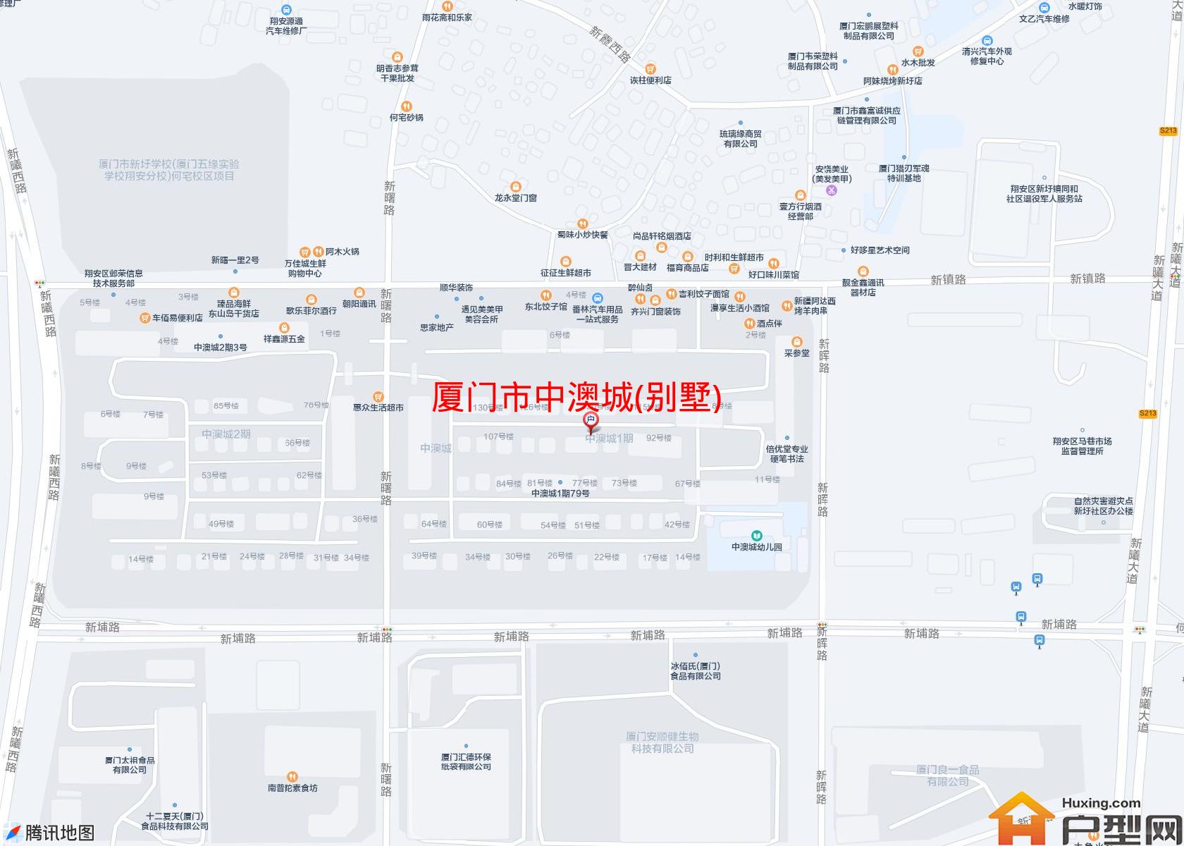 中澳城(别墅)小区 - 户型网