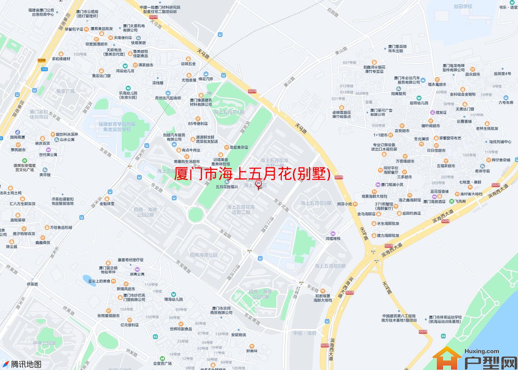 海上五月花(别墅)小区 - 户型网