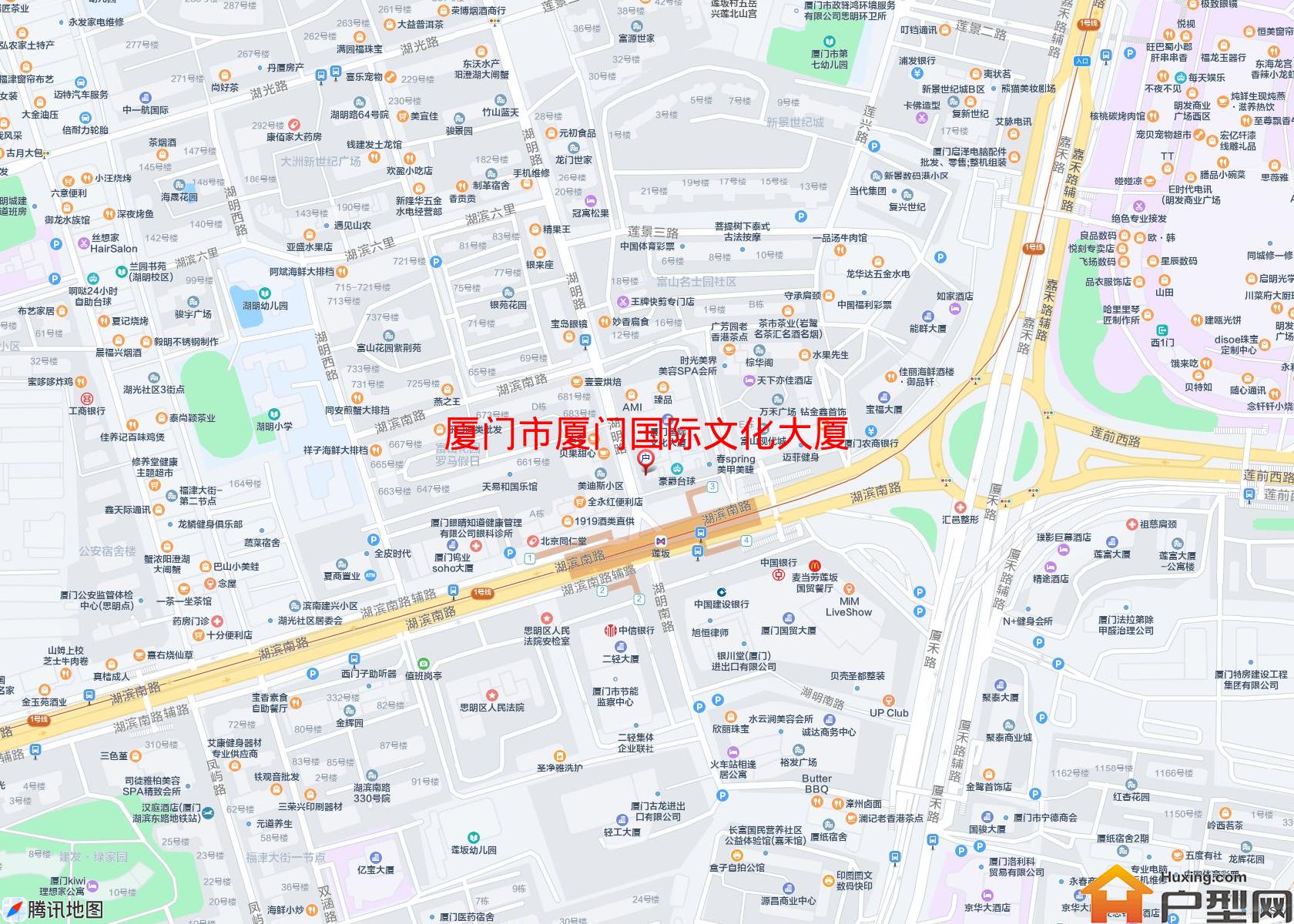 厦门国际文化大厦小区 - 户型网