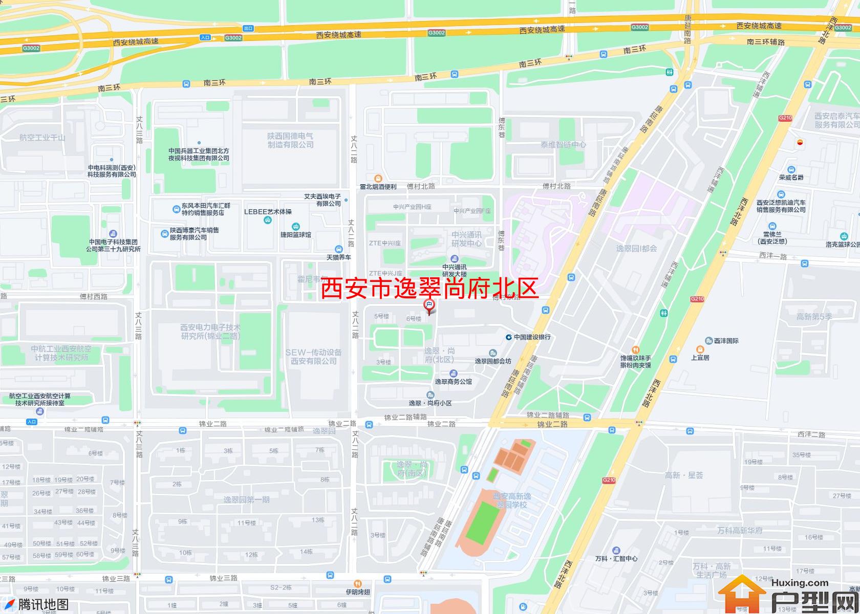 逸翠尚府北区小区 - 户型网