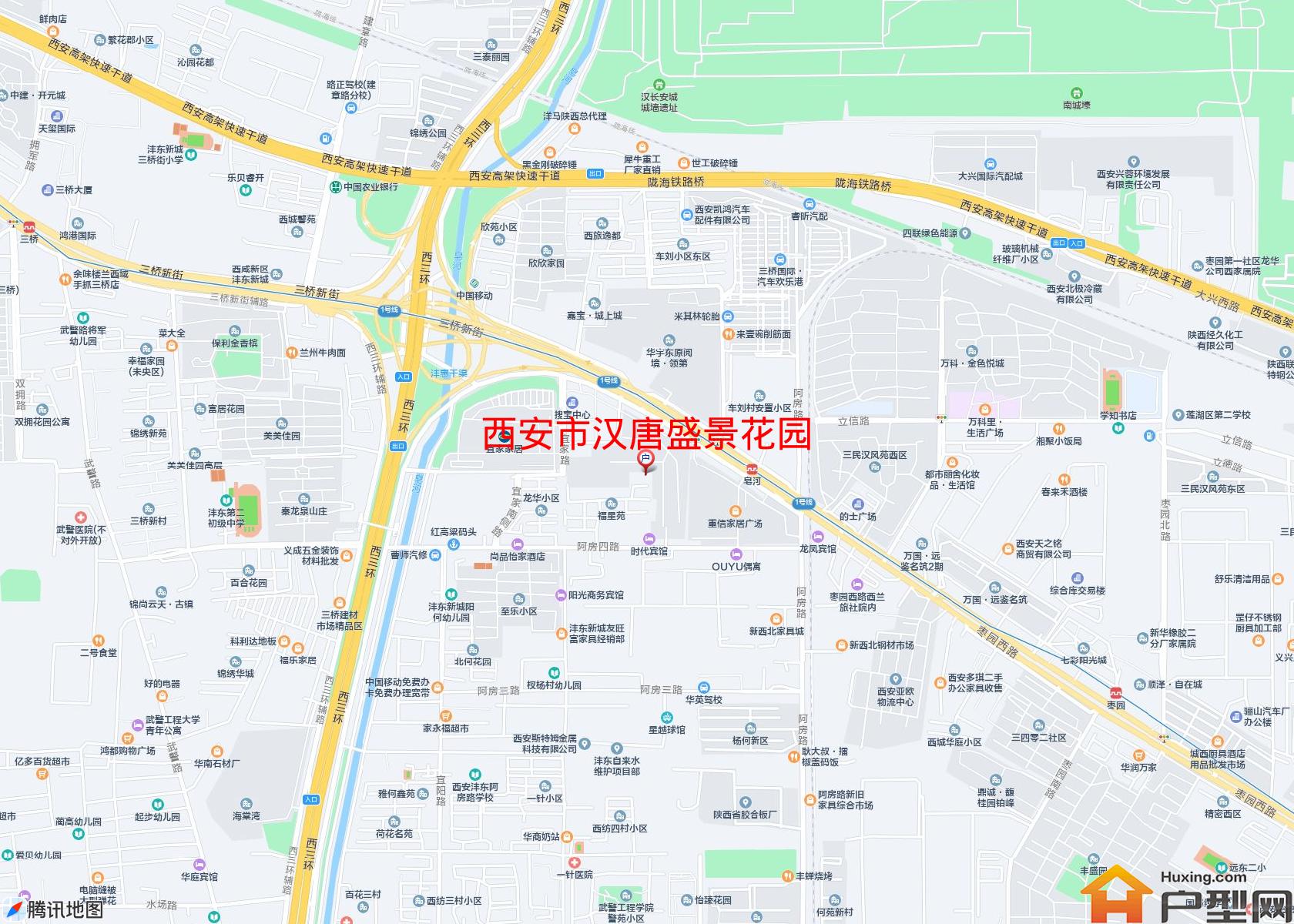 汉唐盛景花园小区 - 户型网